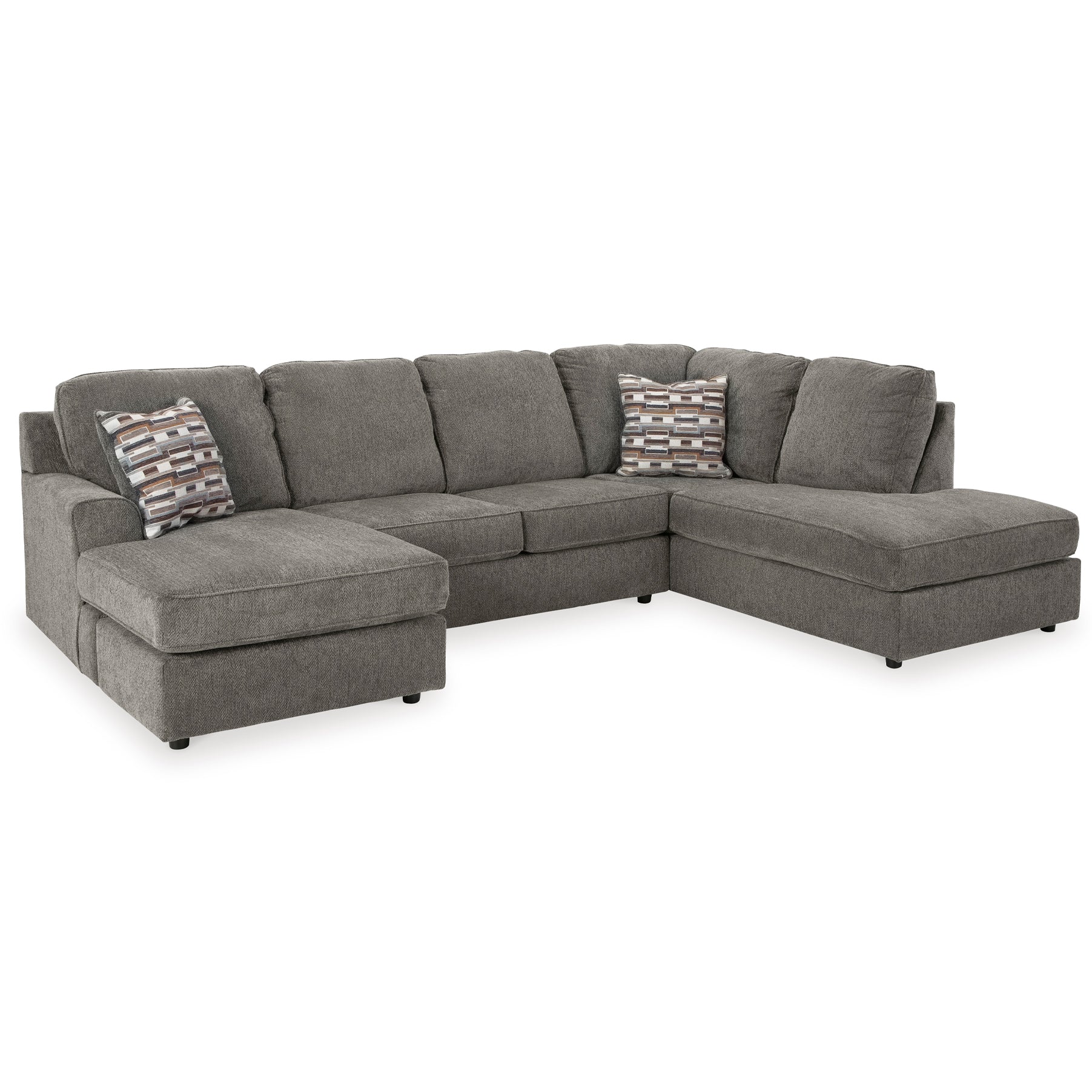 O'Phannon 2-Piece Sectional with Chaise in Putty Color
