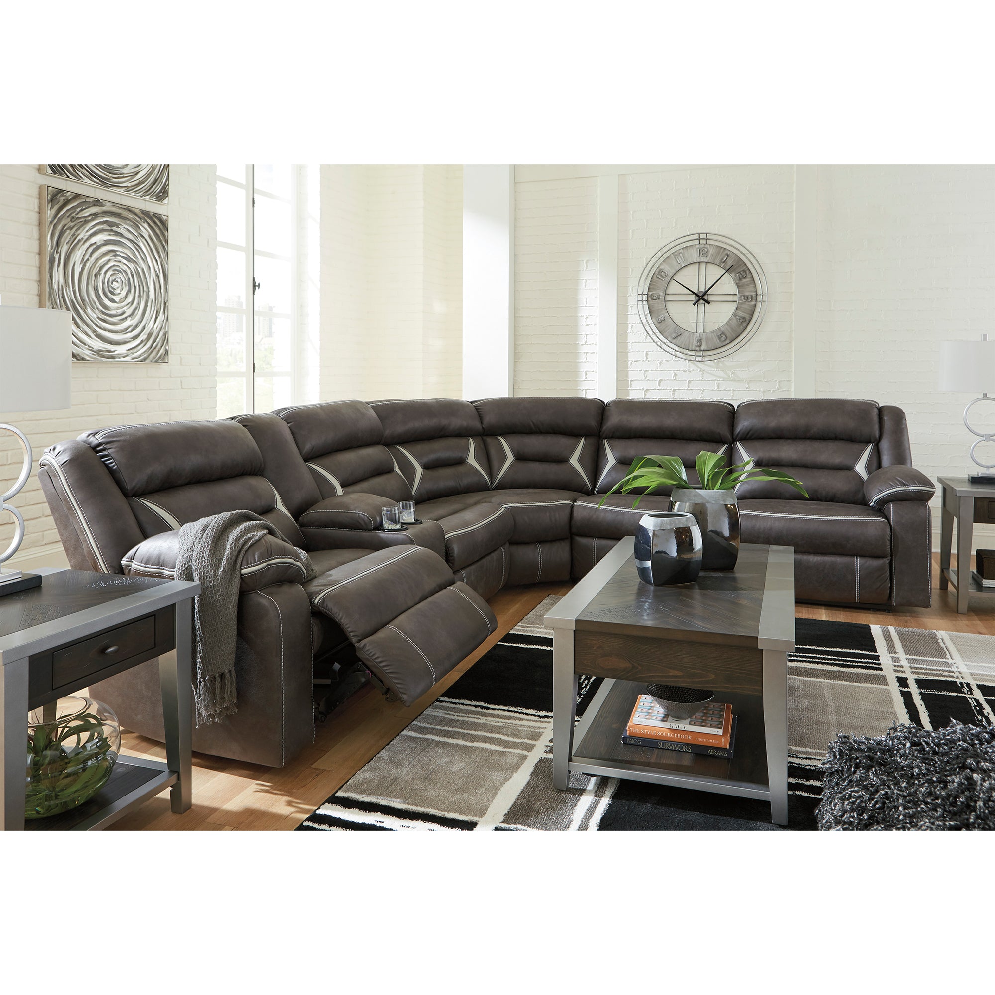 Kincord 4-Piece Power Reclining Sectional
