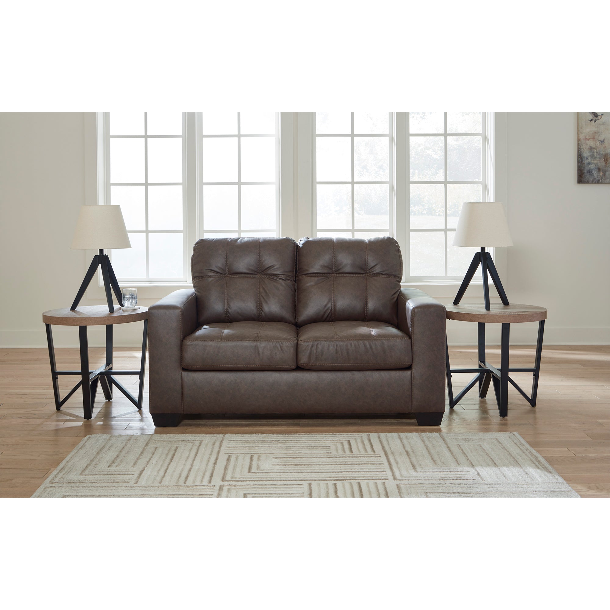 Barlin Mills Sofa and Loveseat