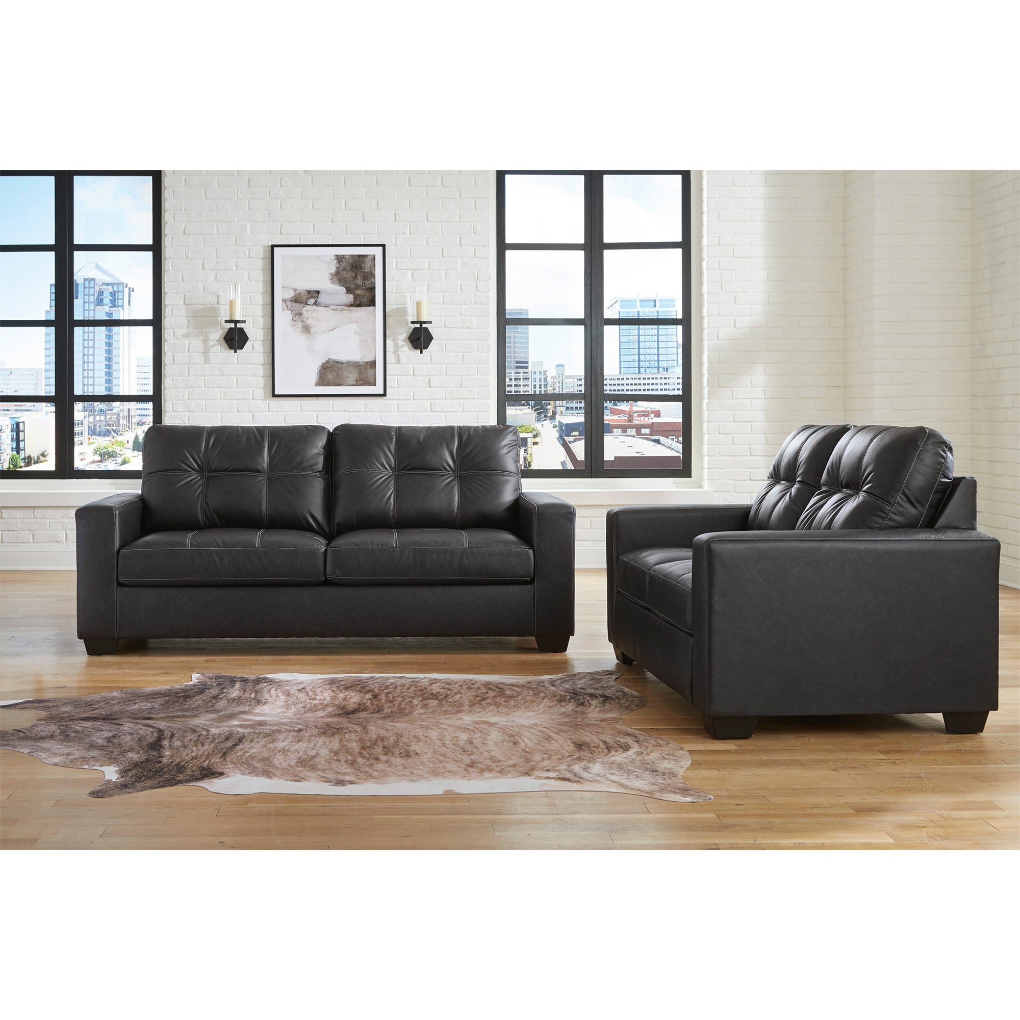 Barlin Mills Sofa and Loveseat