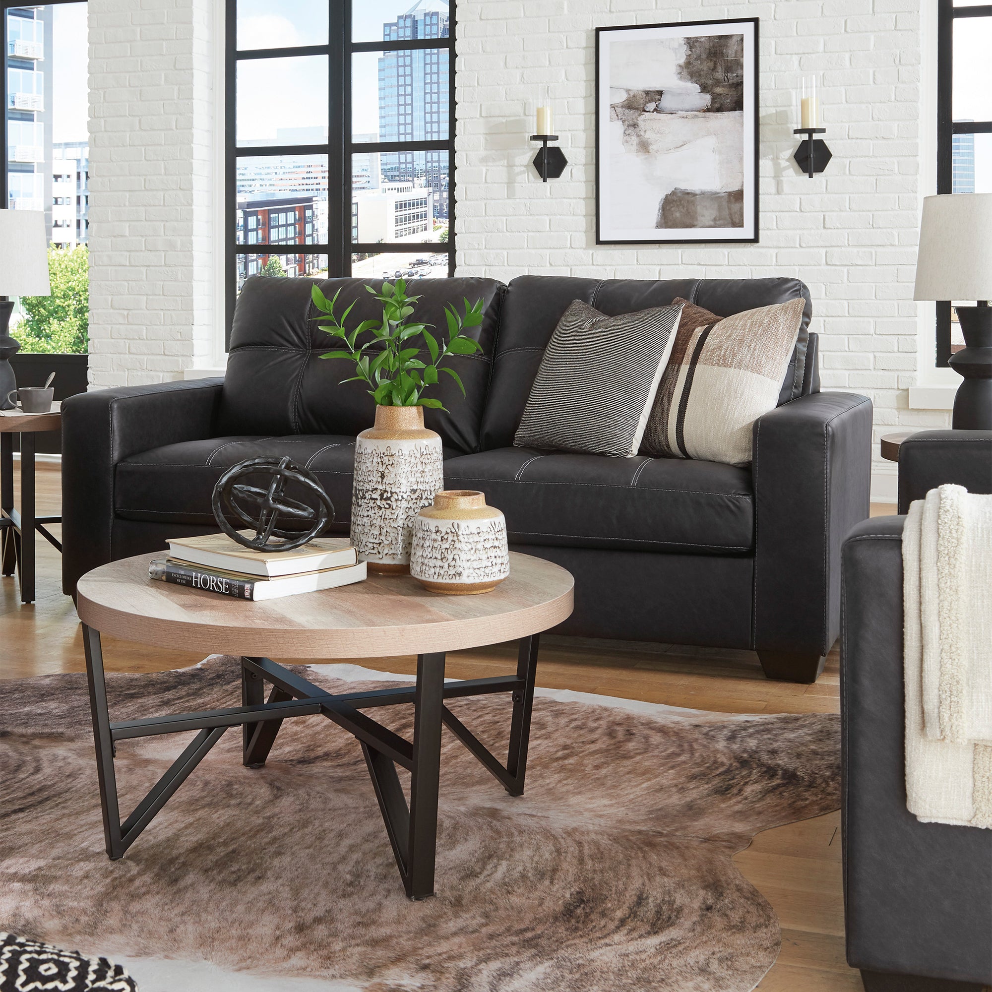 Barlin Mills Sofa and Loveseat