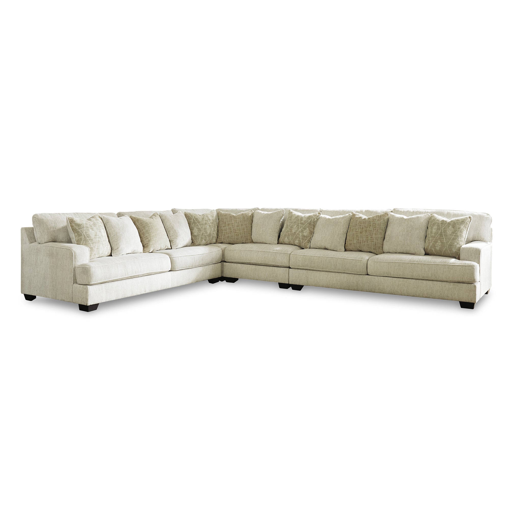 Rawcliffe 4-Piece Sectional in Parchment Color