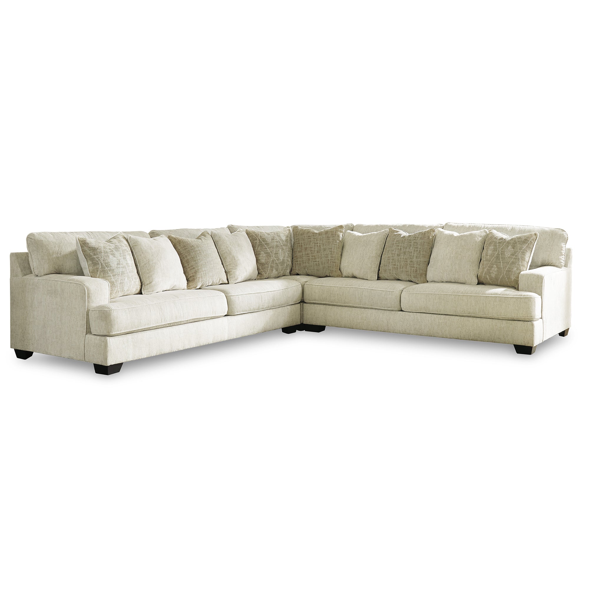 Rawcliffe 3-Piece Sectional in Parchment Color
