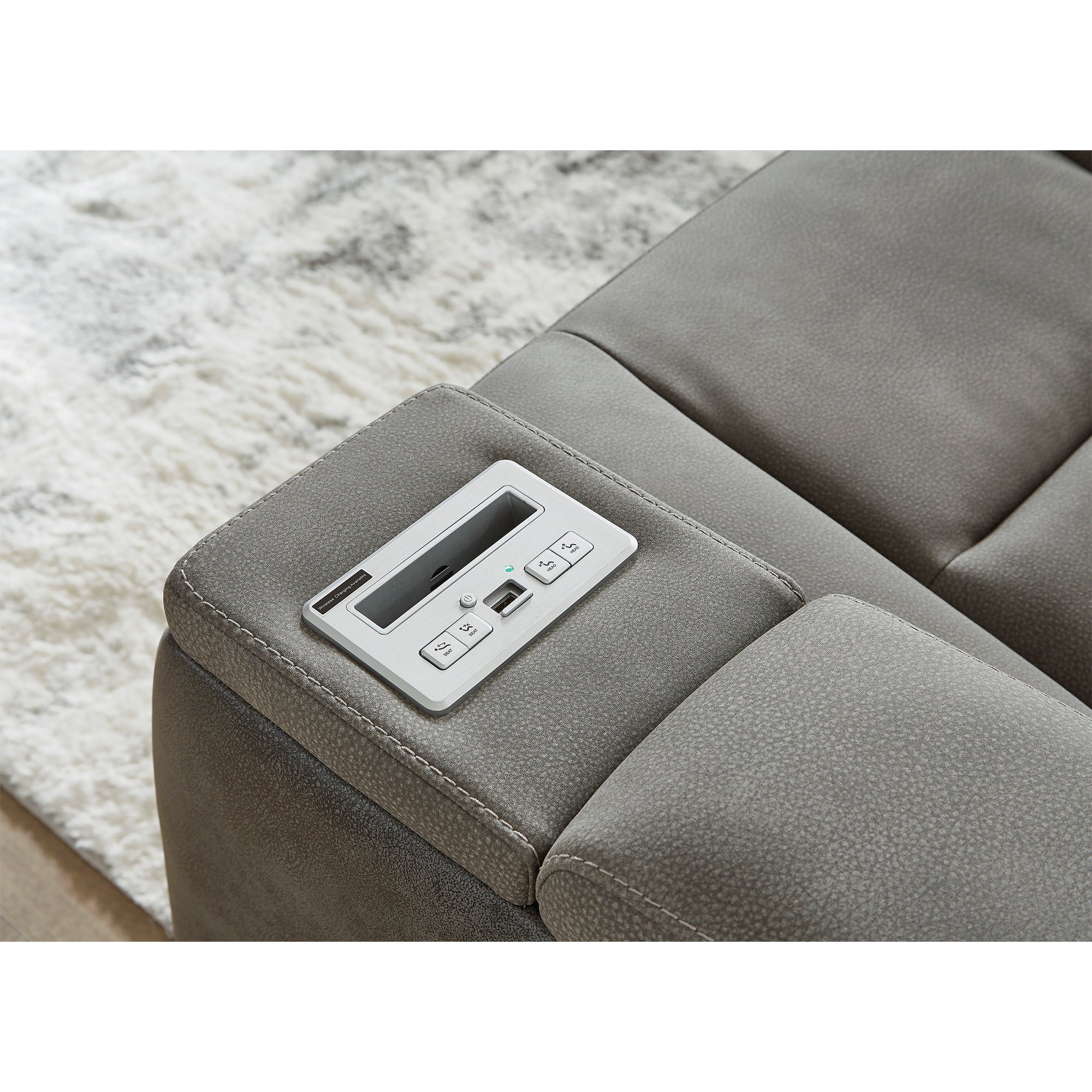 Next-Gen DuraPella Power Reclining Loveseat with Console