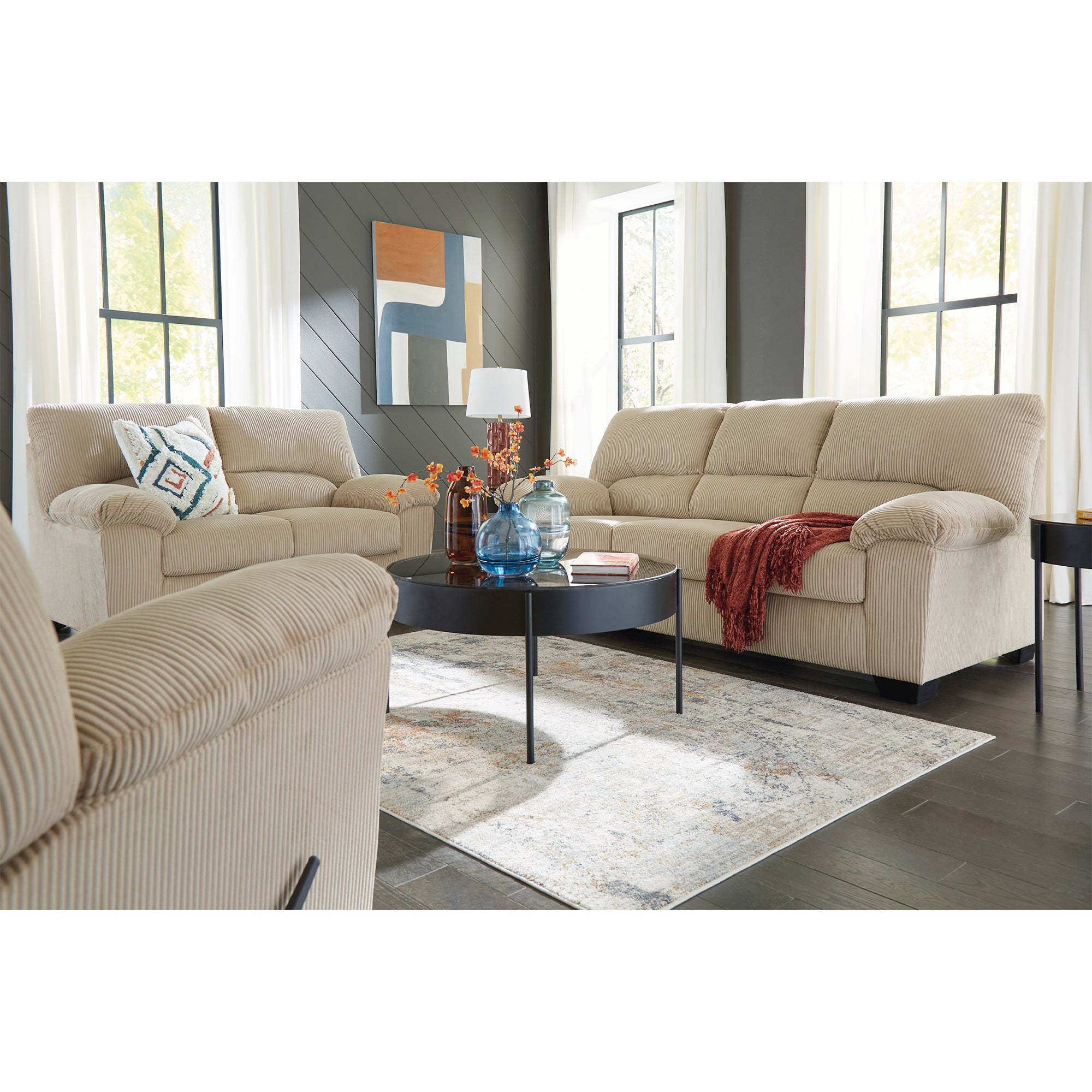 SimpleJoy Sofa and Loveseat