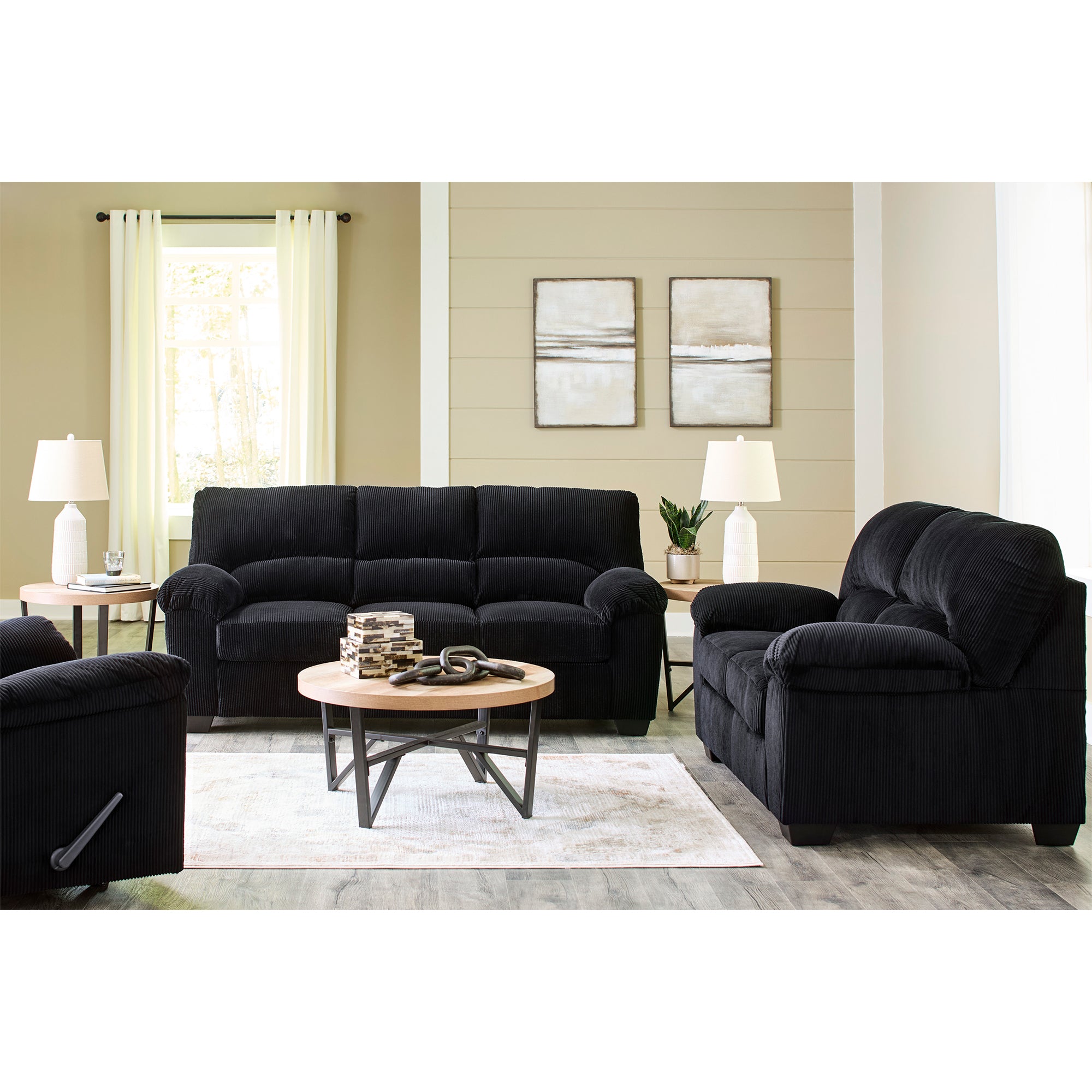 SimpleJoy Sofa and Loveseat