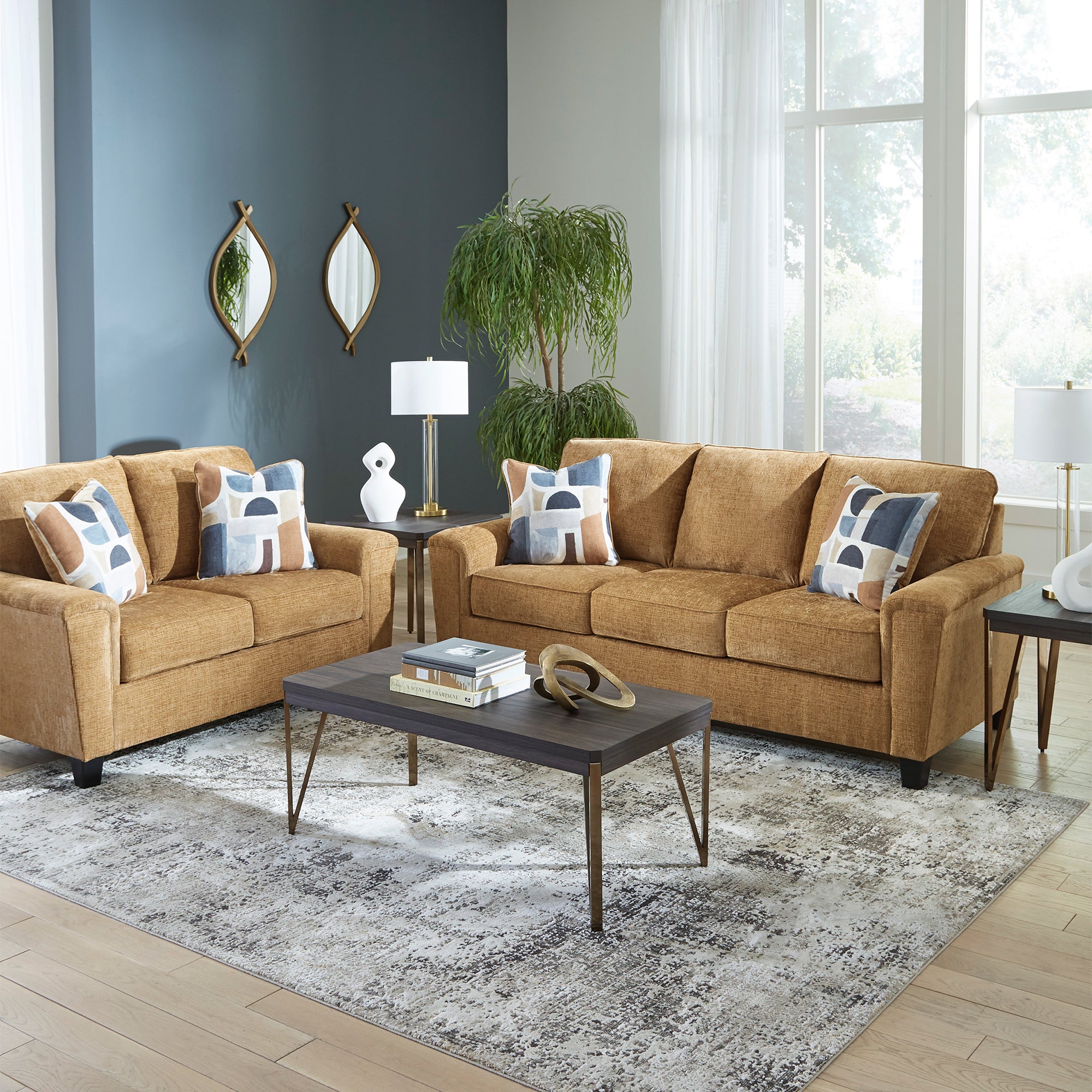 Erinslane Sofa and Loveseat