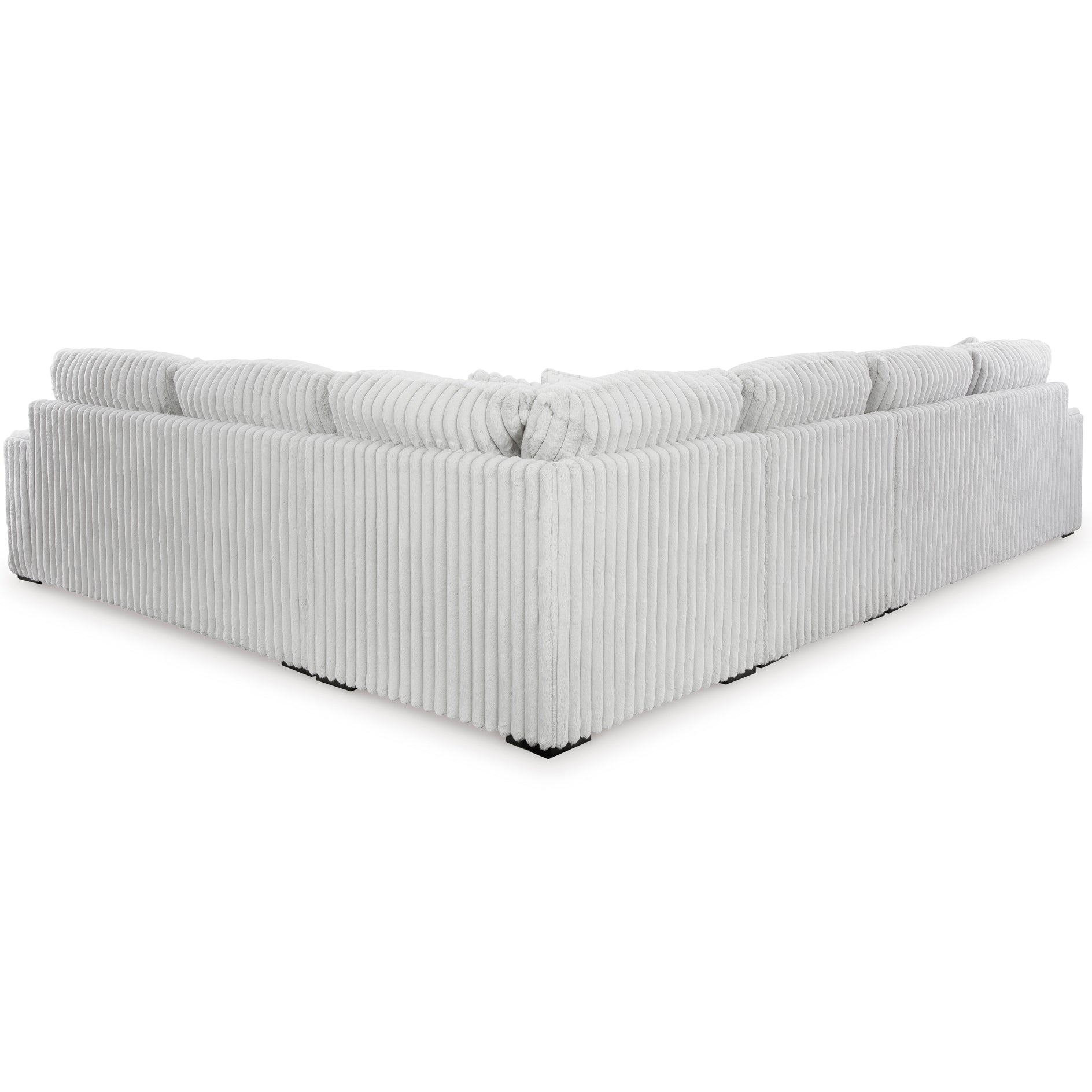 Stupendous 4-Piece Sectional, image of the back