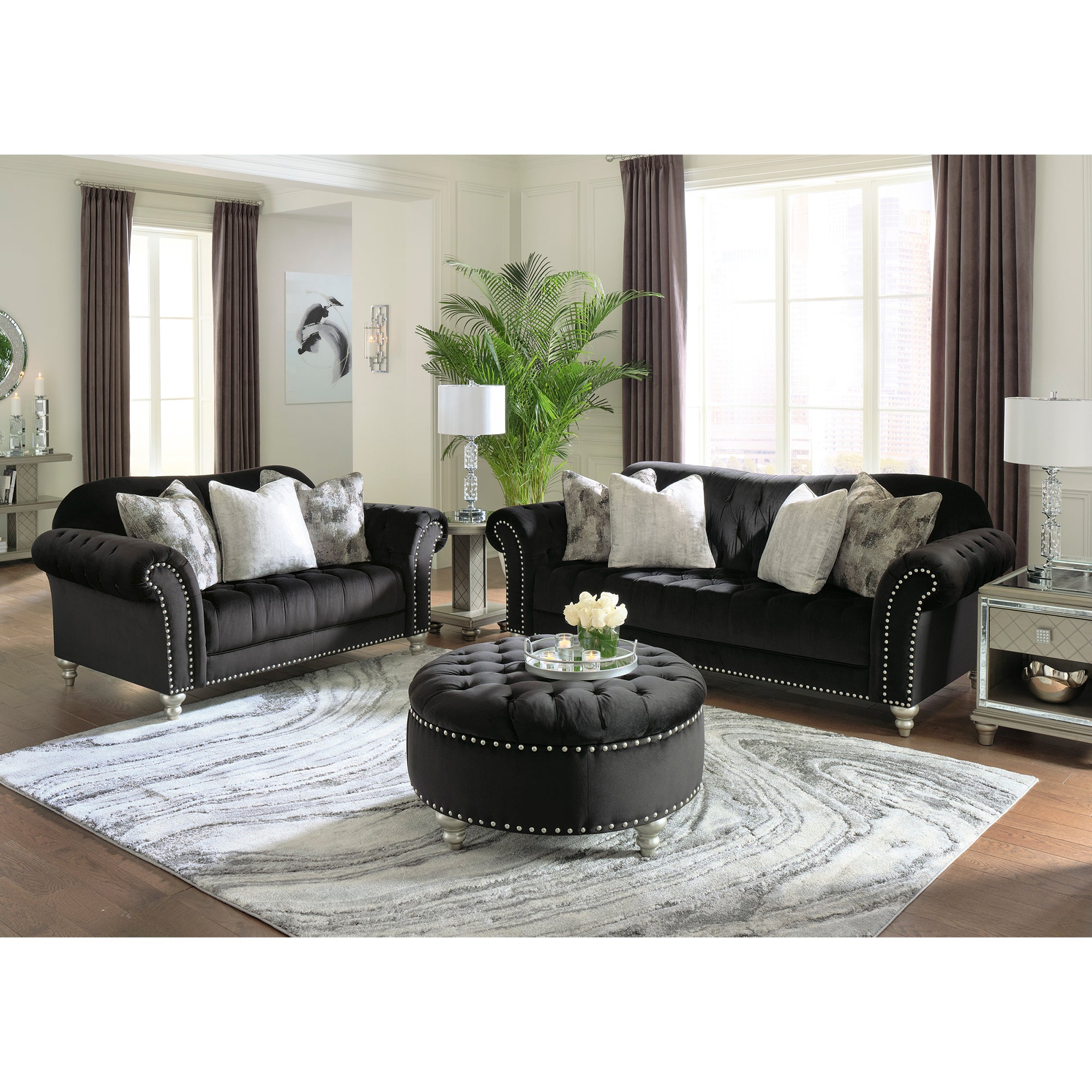 Harriotte Sofa and Loveseat