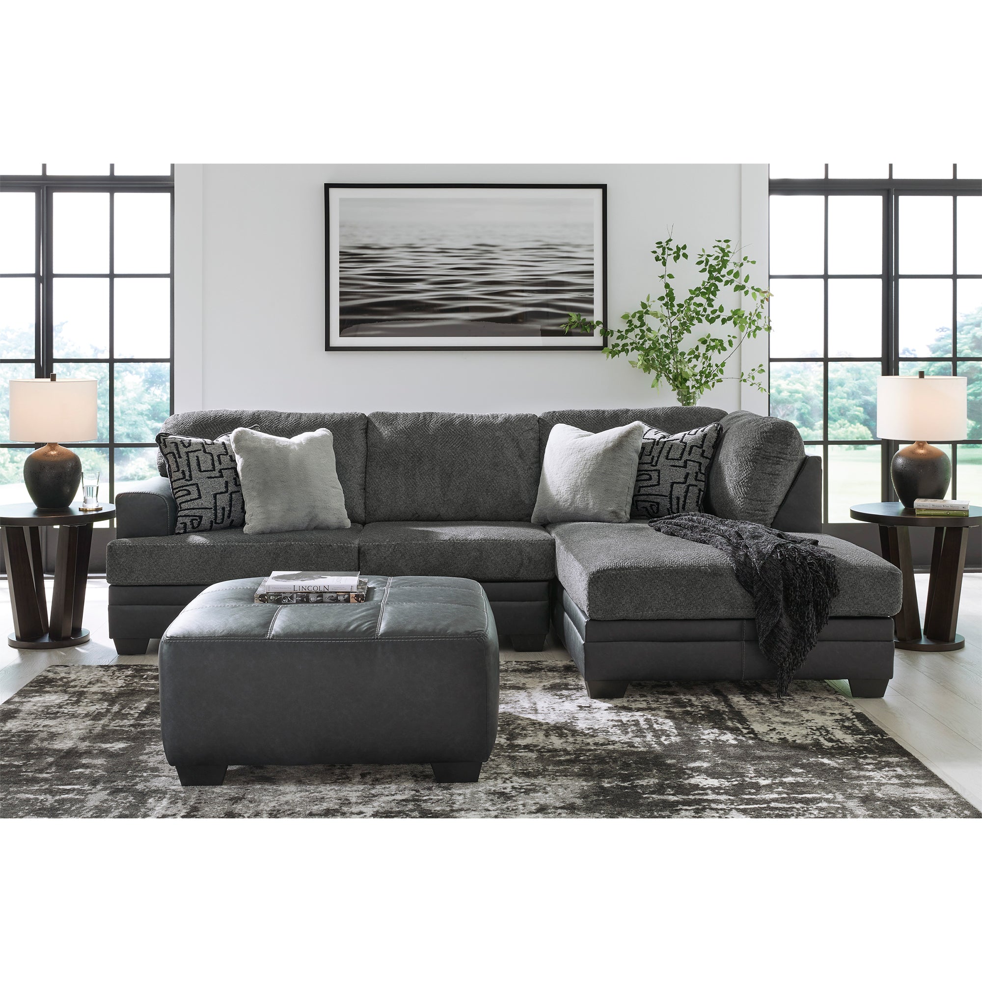 Brixley Pier Oversized Accent Ottoman