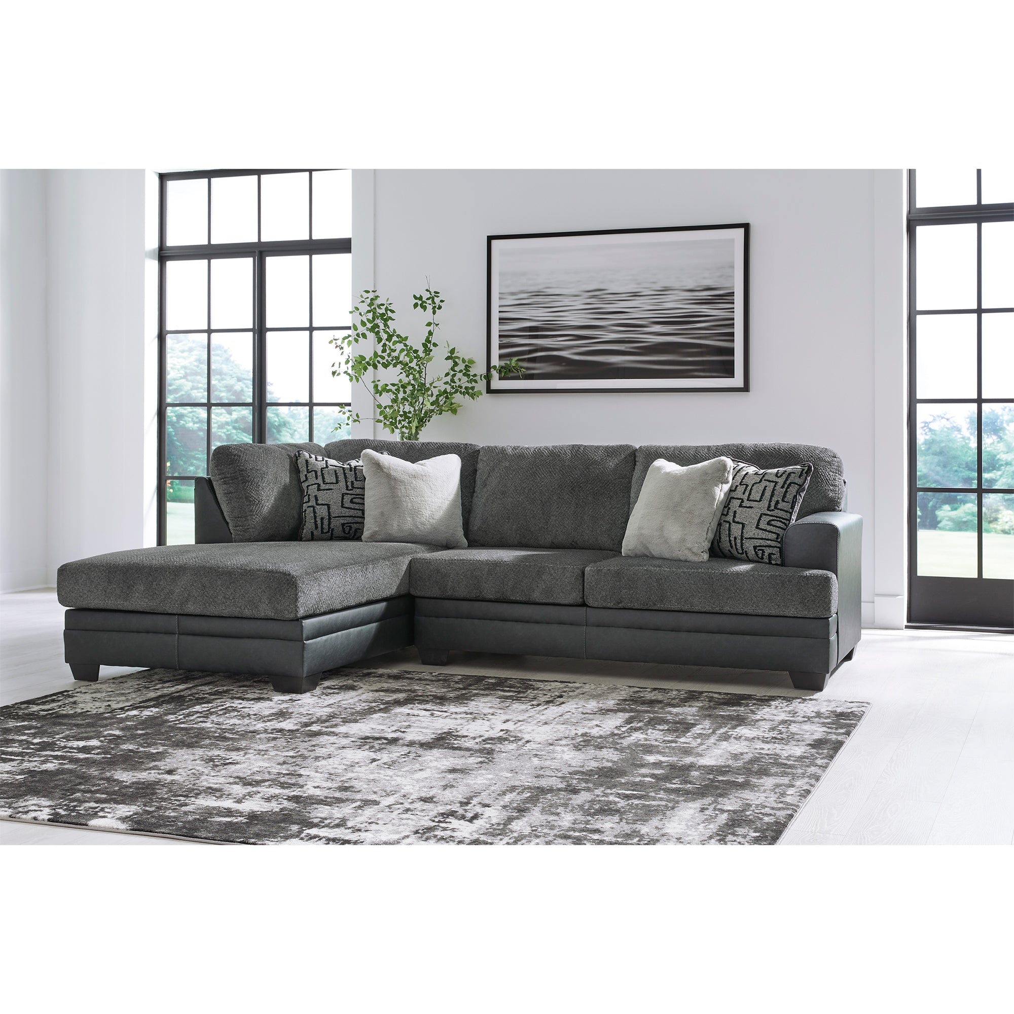 Brixley Pier 2-Piece Sectional with left-arm Chaise