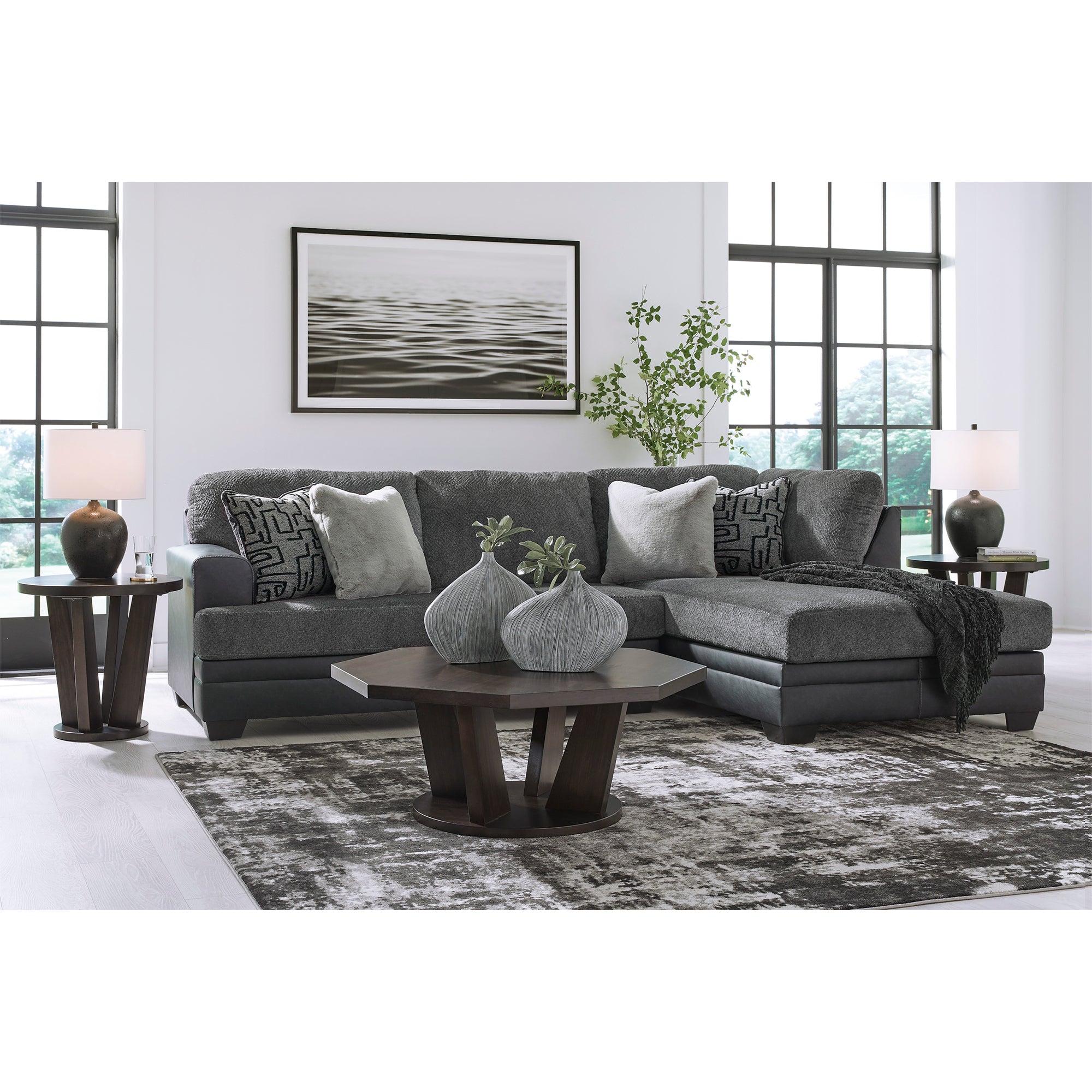 Brixley Pier 2-Piece Sectional with Right-arm Chaise