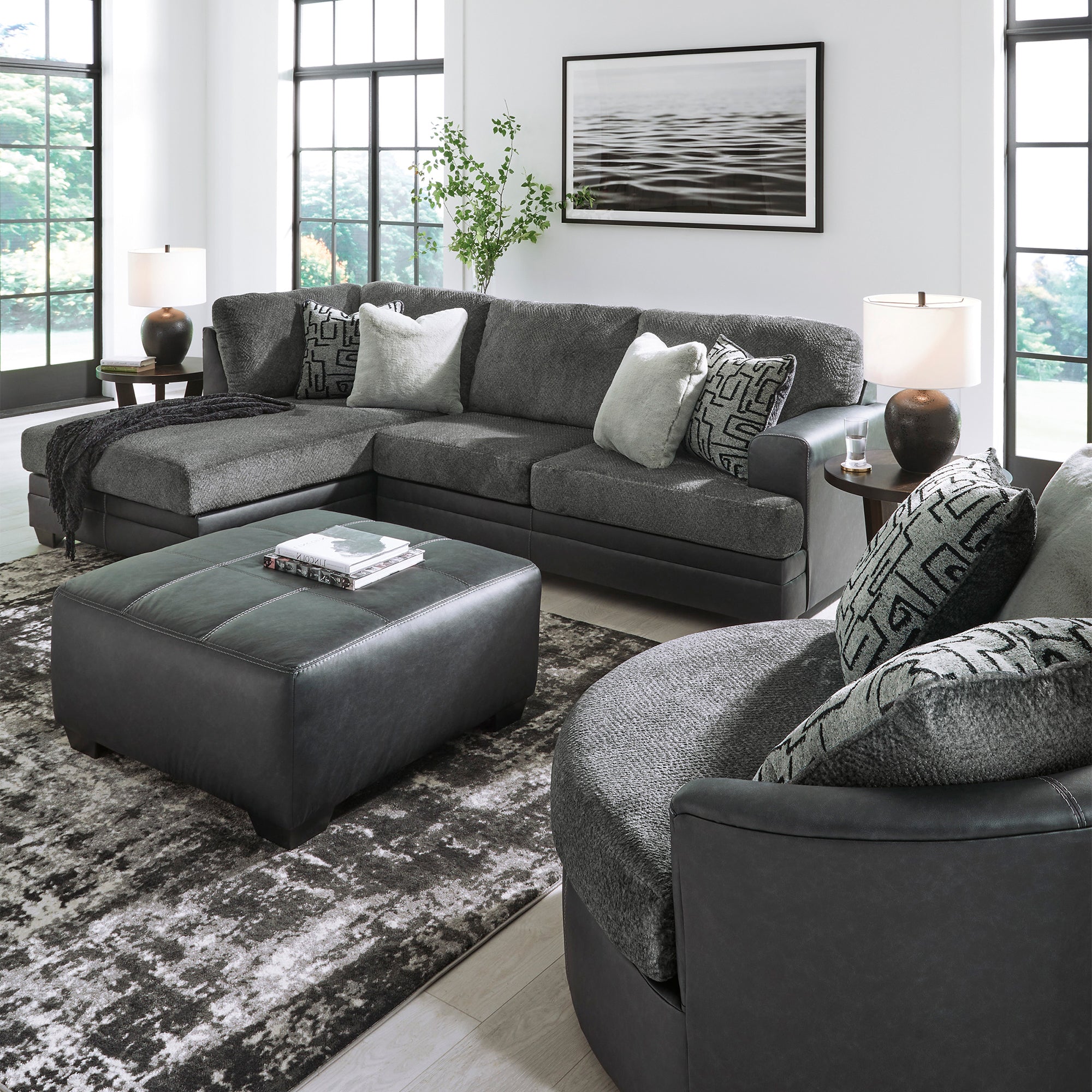 Brixley Pier 2-Piece Sectional with left-arm Chaise