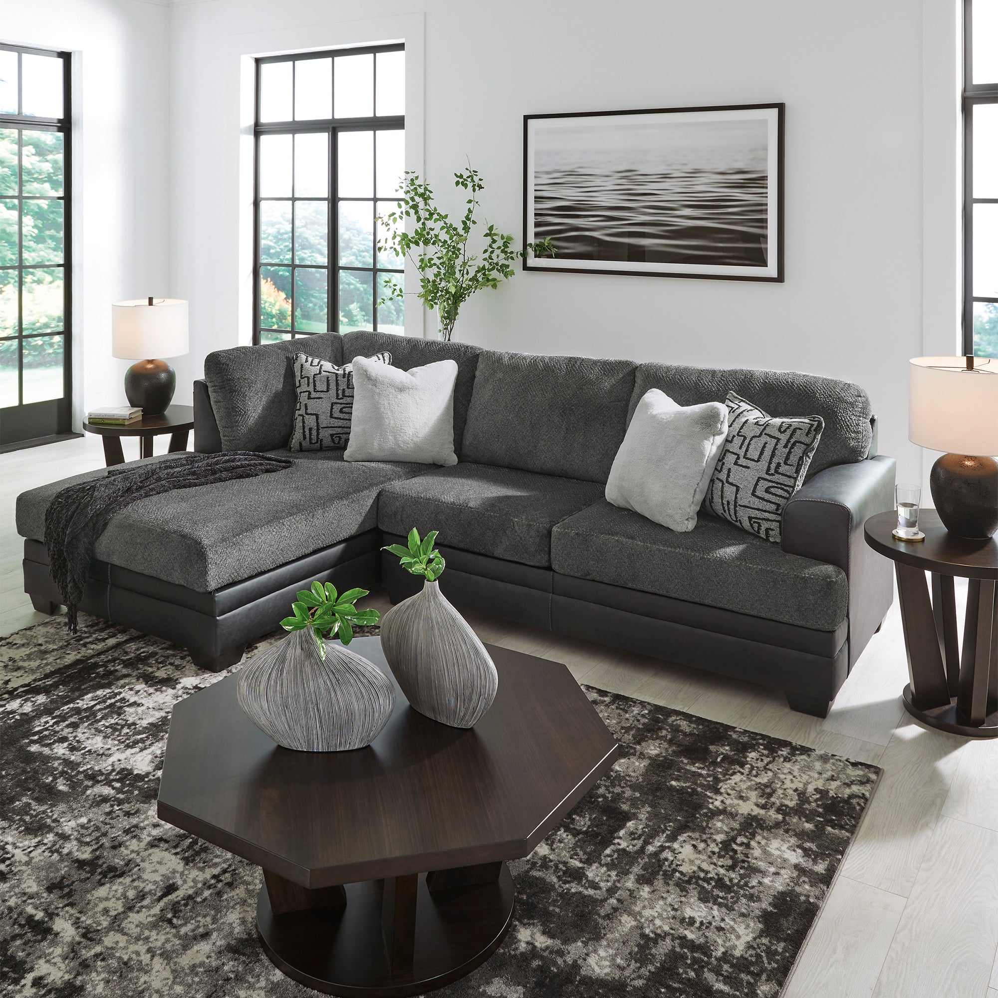 Brixley Pier 2-Piece Sectional with left-arm Chaise