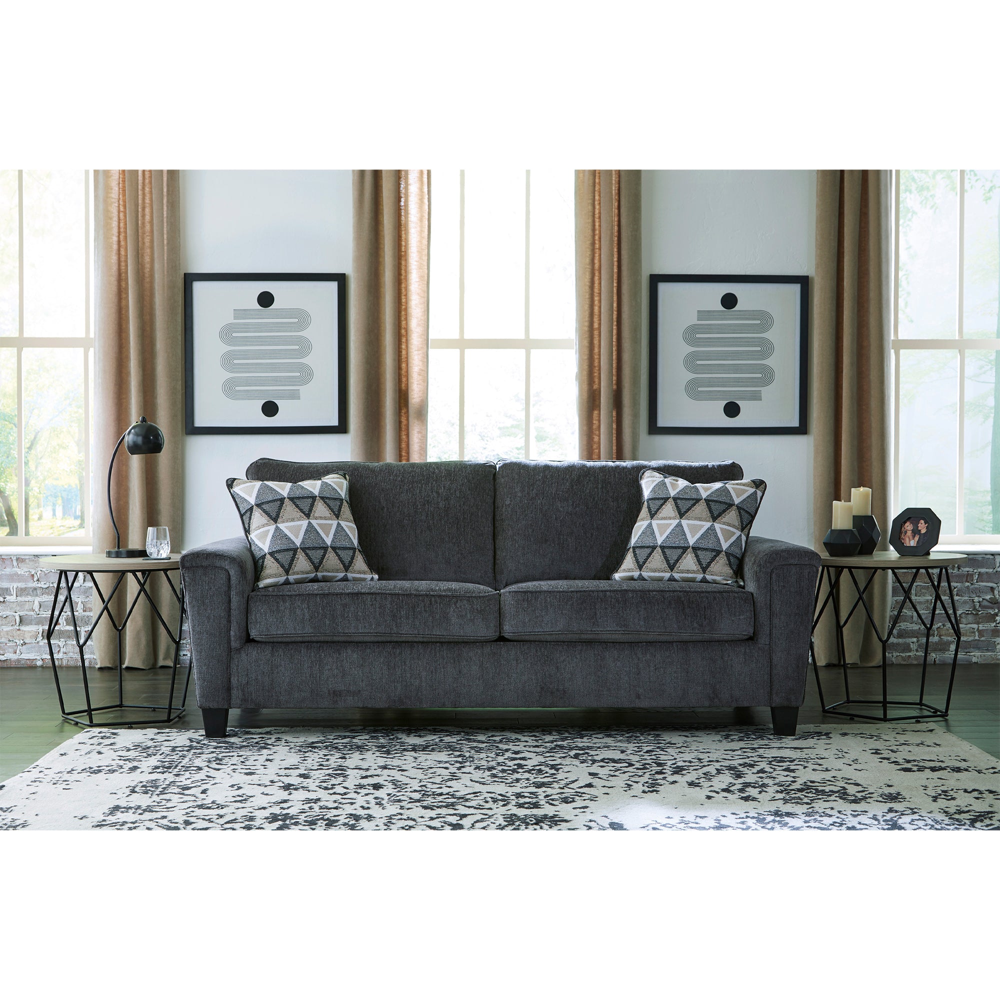 Abinger Sofa in Smoke Color