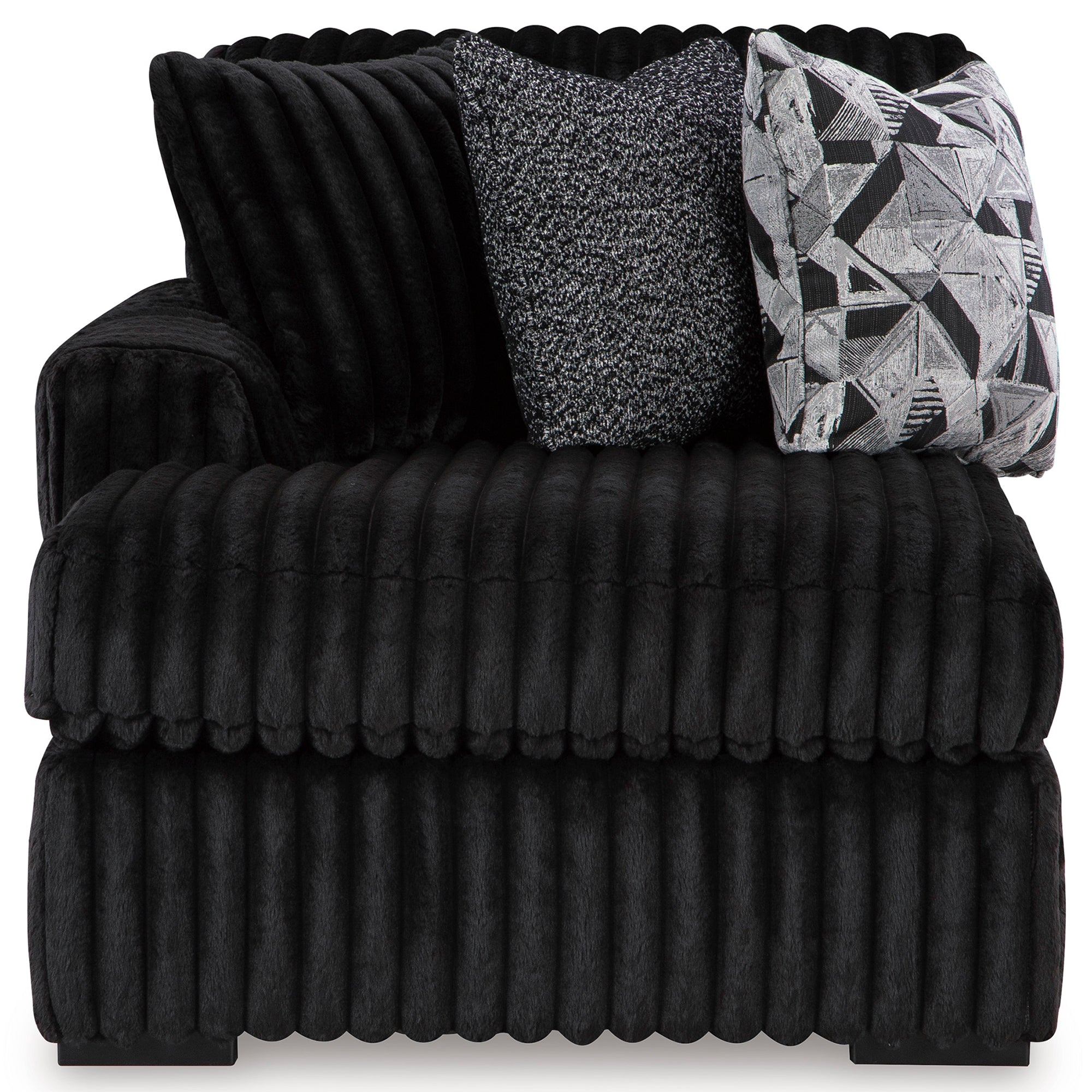 Midnight-Madness 2-Piece Sectional Sofa with Chaise