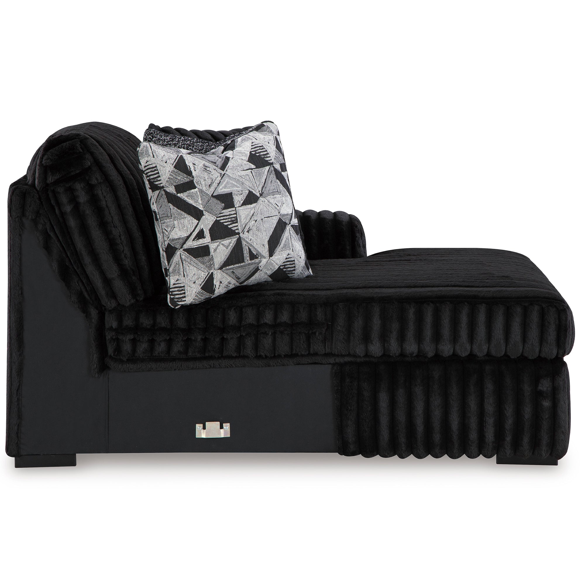 Midnight-Madness 4-Piece Sectional with Chaise