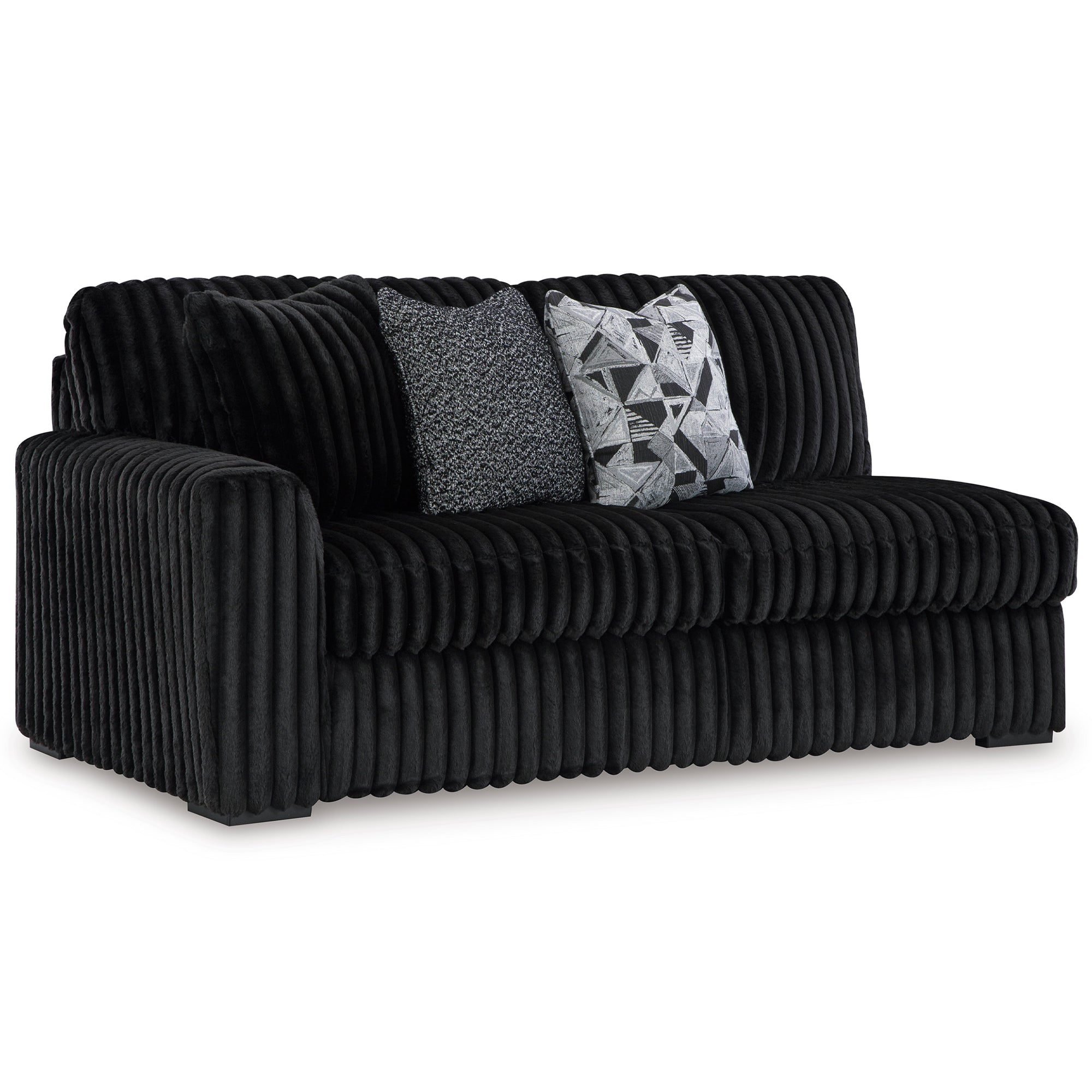 Midnight-Madness 4-Piece Sectional with Chaise