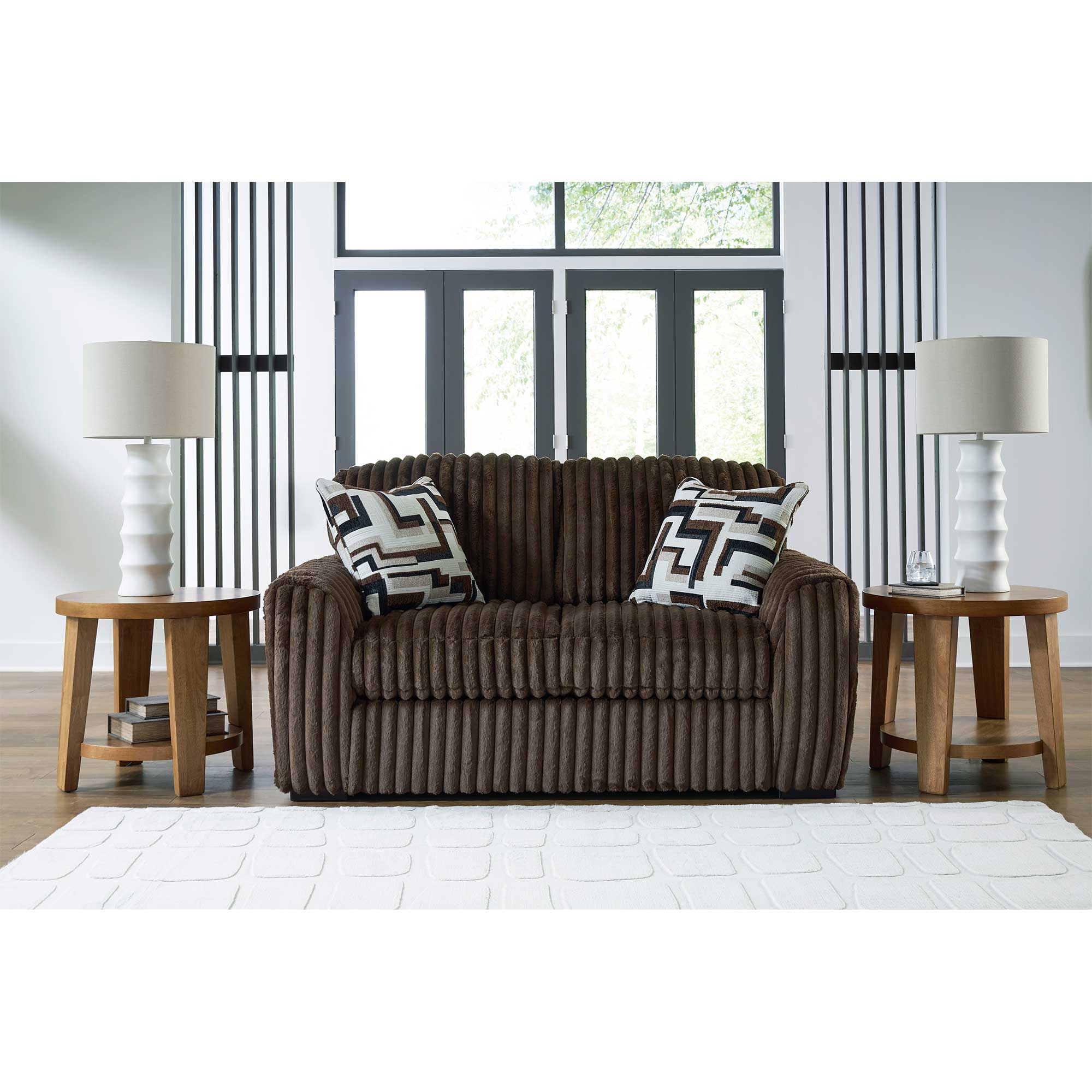 Midnight-Madness Sofa and Loveseat Set