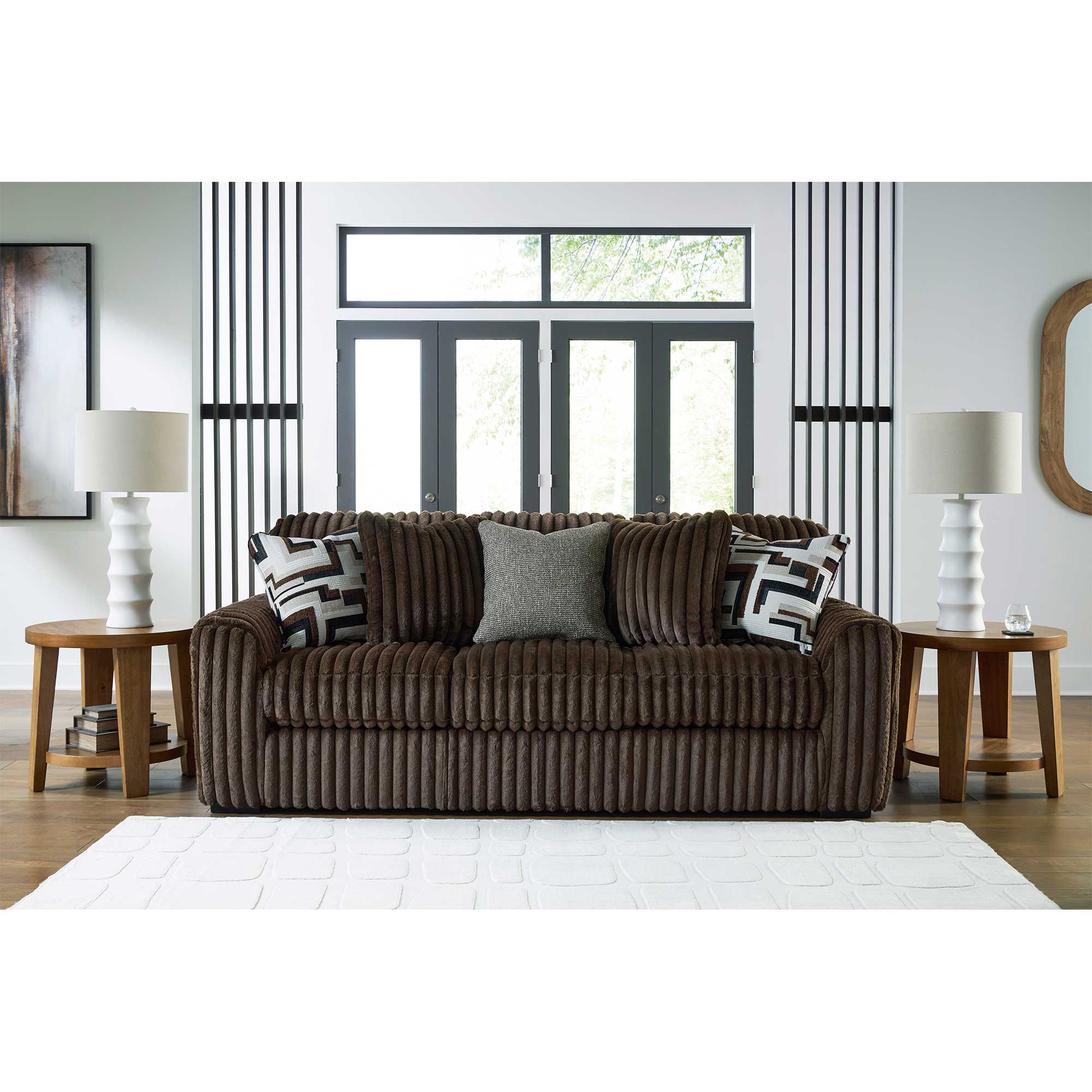 Midnight-Madness Sofa and Loveseat Set