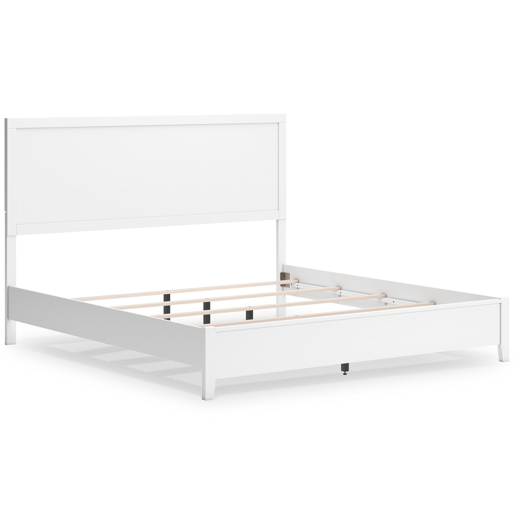 Binterglen King Panel Bed with Mirrored Dresser