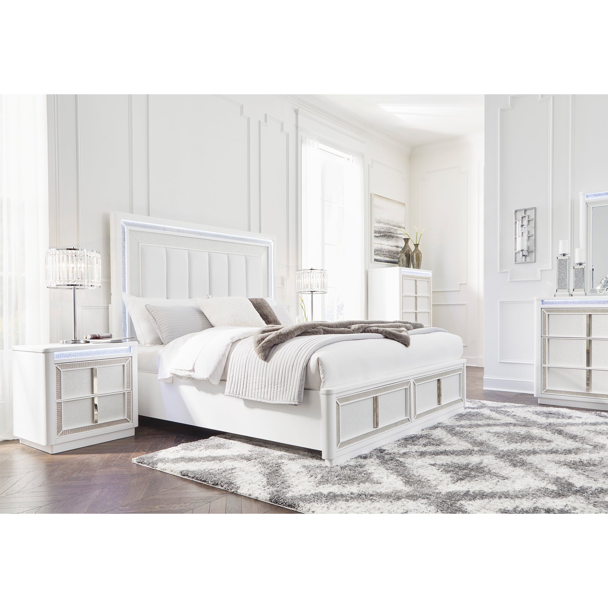 Chalanna Queen Upholstered Storage Bed