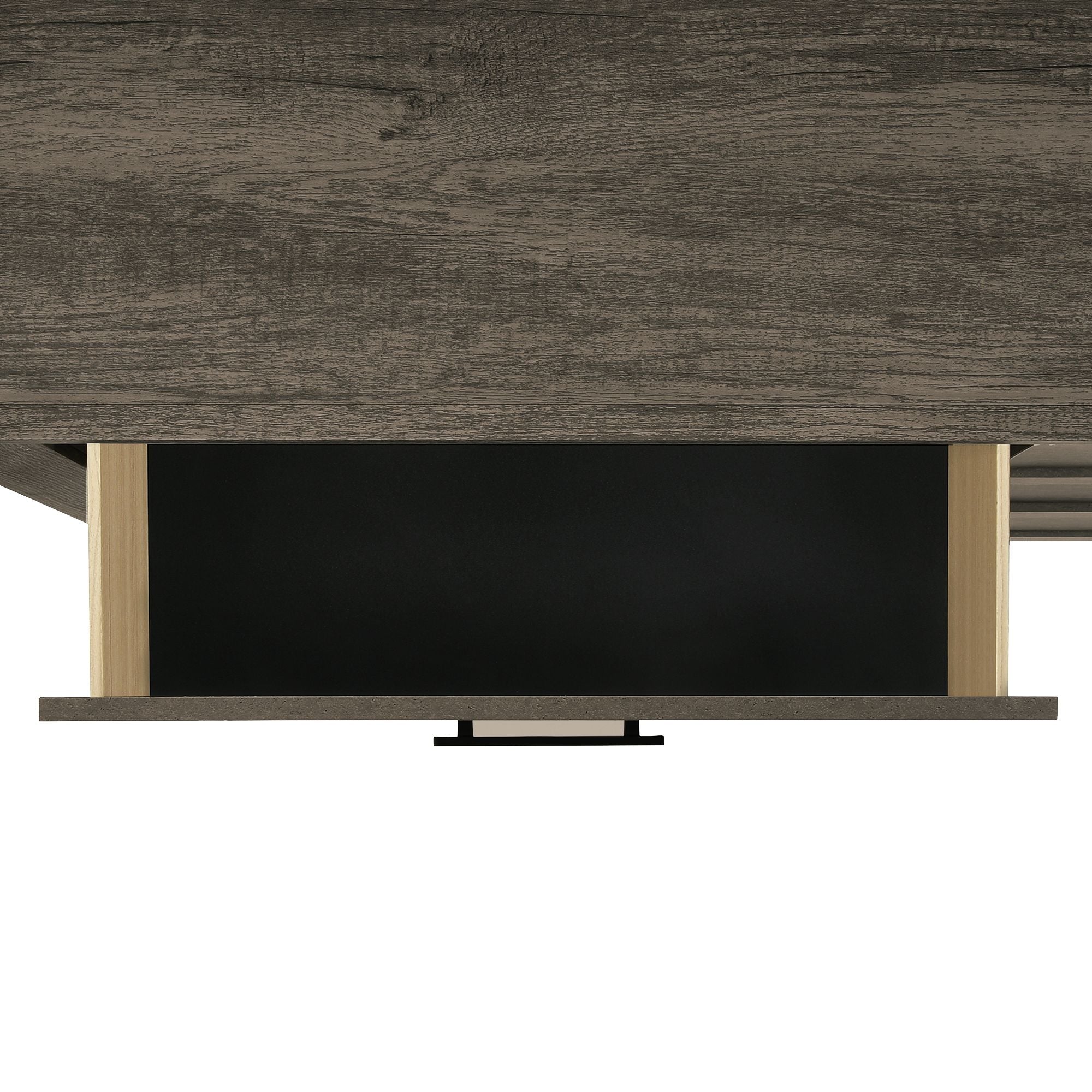 Eleanor King Panel Bed with Mirrored Dresser