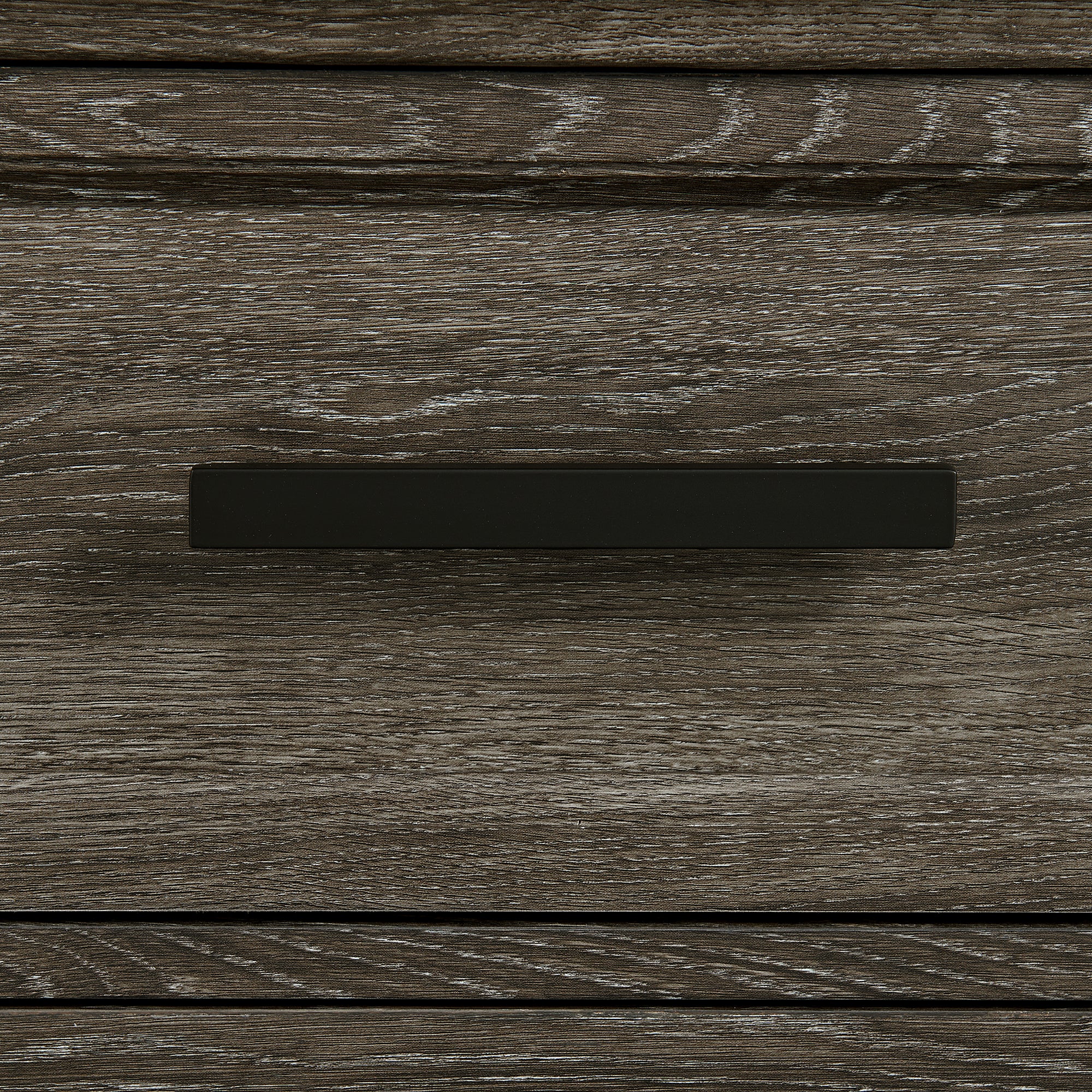 Matias Queen/Full Panel Headboard Bed with Mirrored Dresser and Nightstand