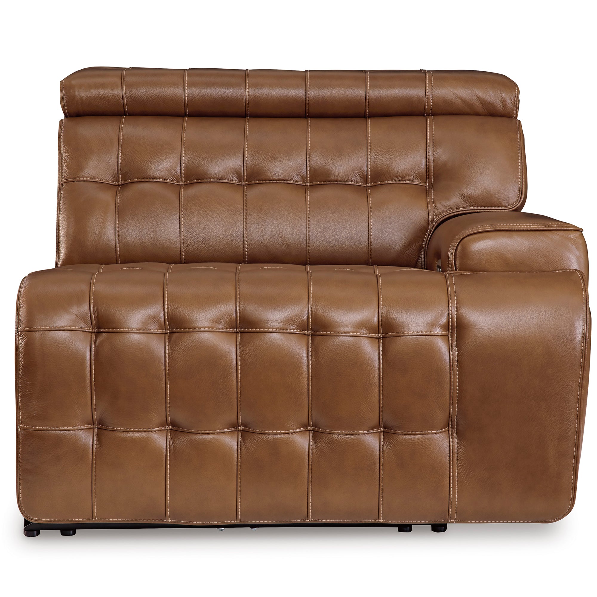 Temmpton 5-Piece Dual Power Leather Reclining Sectional