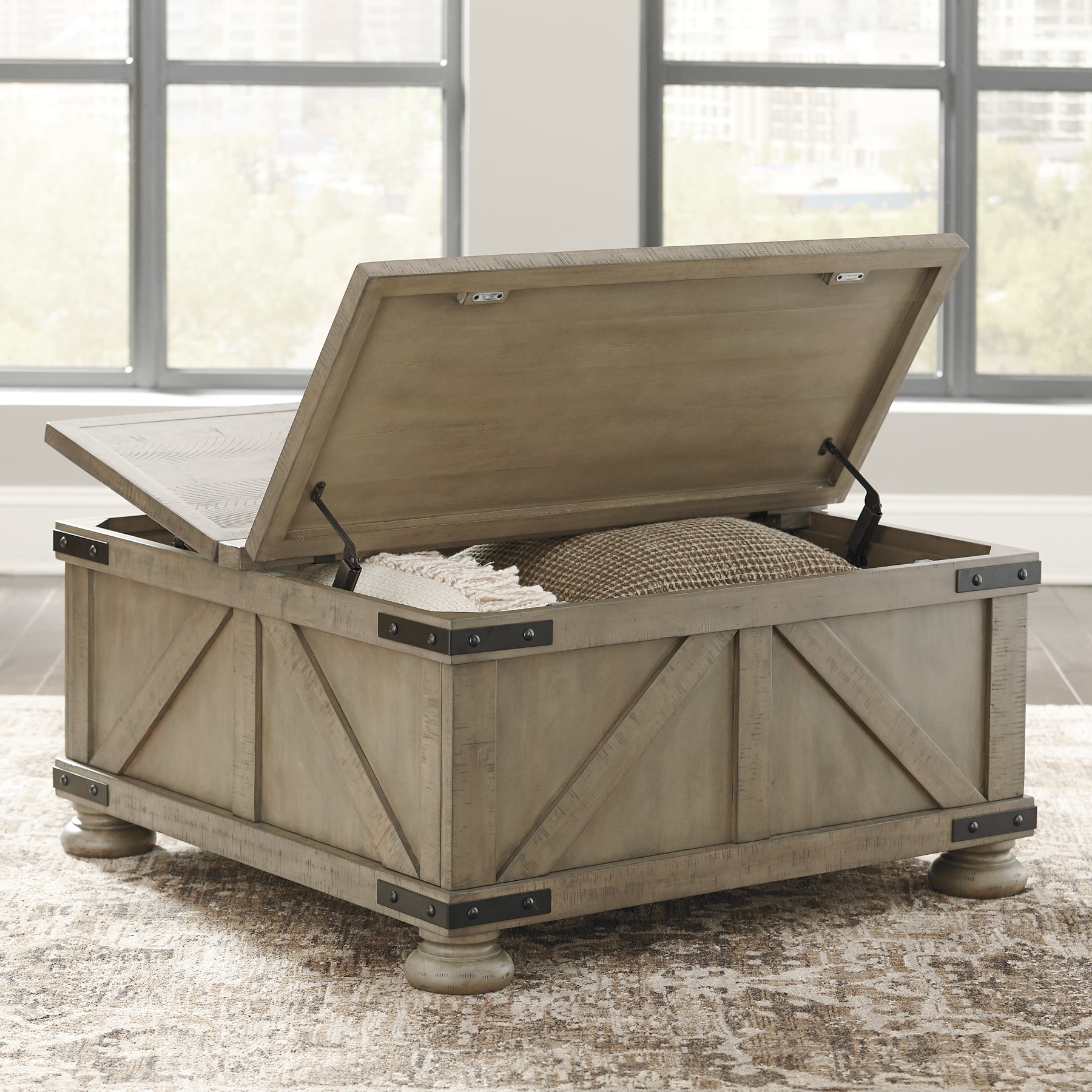 Aldwin Cocktail Table with Storage