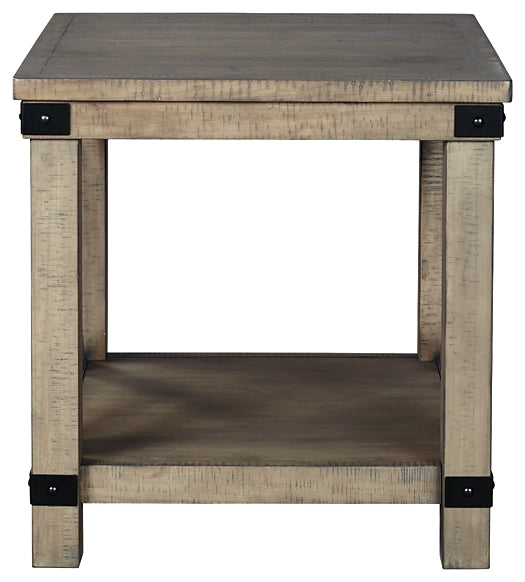 Aldwin End Table - Gray