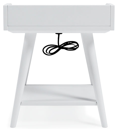 Blariden Accent Table - White