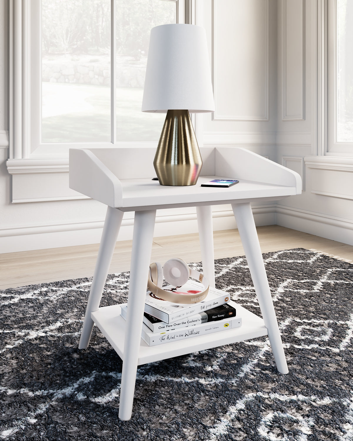 Blariden Accent Table - White