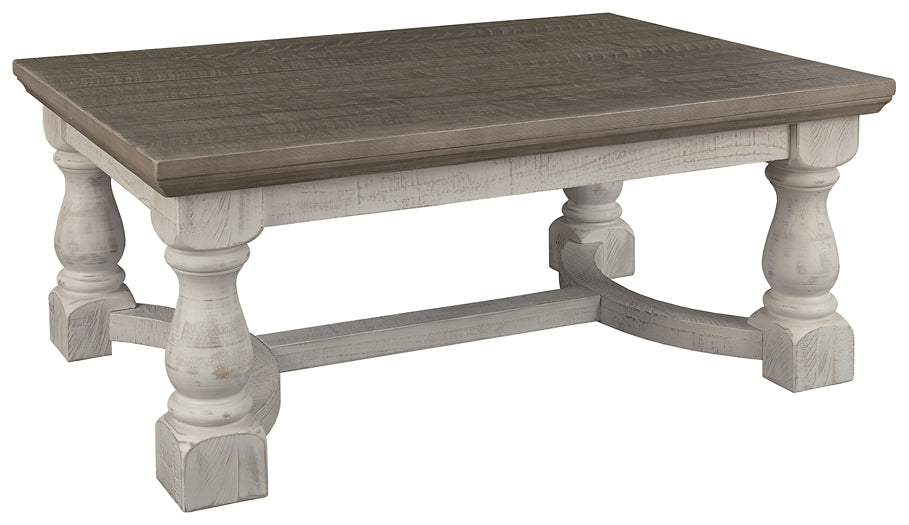 Havalance Coffee Table - Gray/White