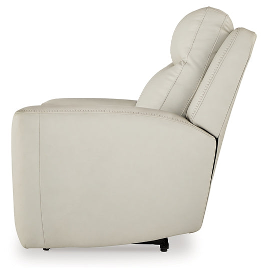 Mindanao Dual Power Leather Recliner