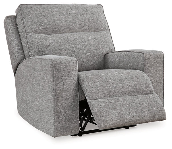 Biscoe Performance Fabric Dual Power Recliner