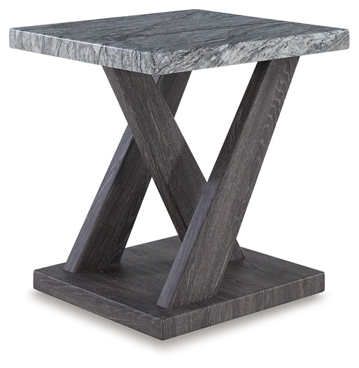 Bensonale 3-Piece Table Set - Brown/Gray