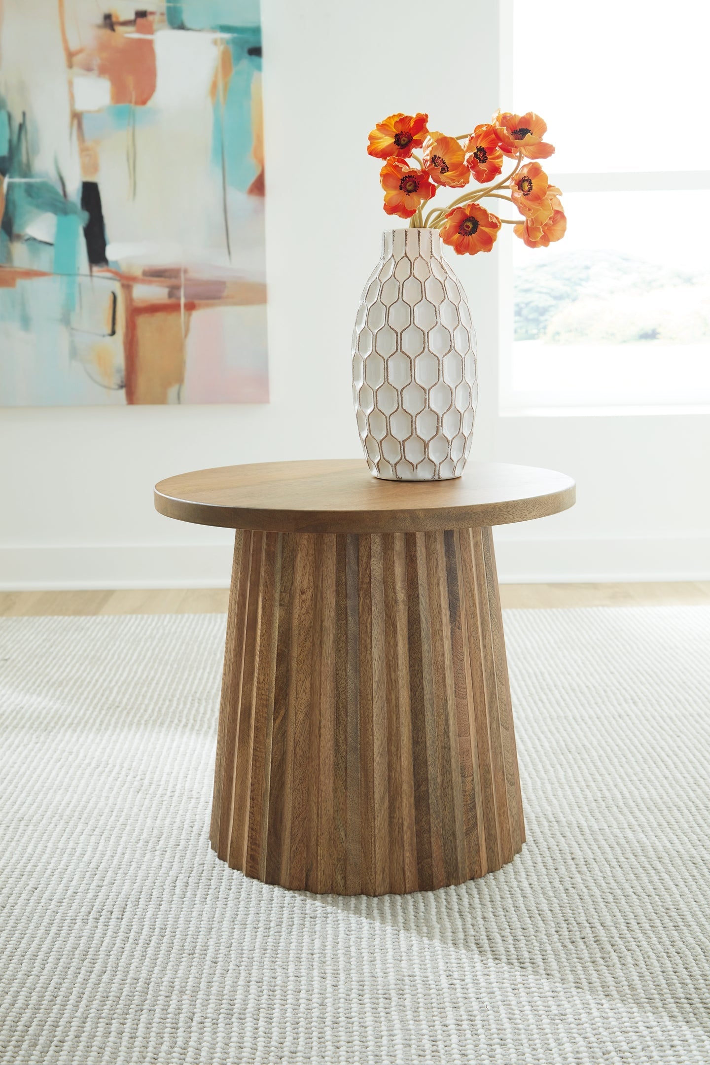 Ceilby Accent Table - Natural