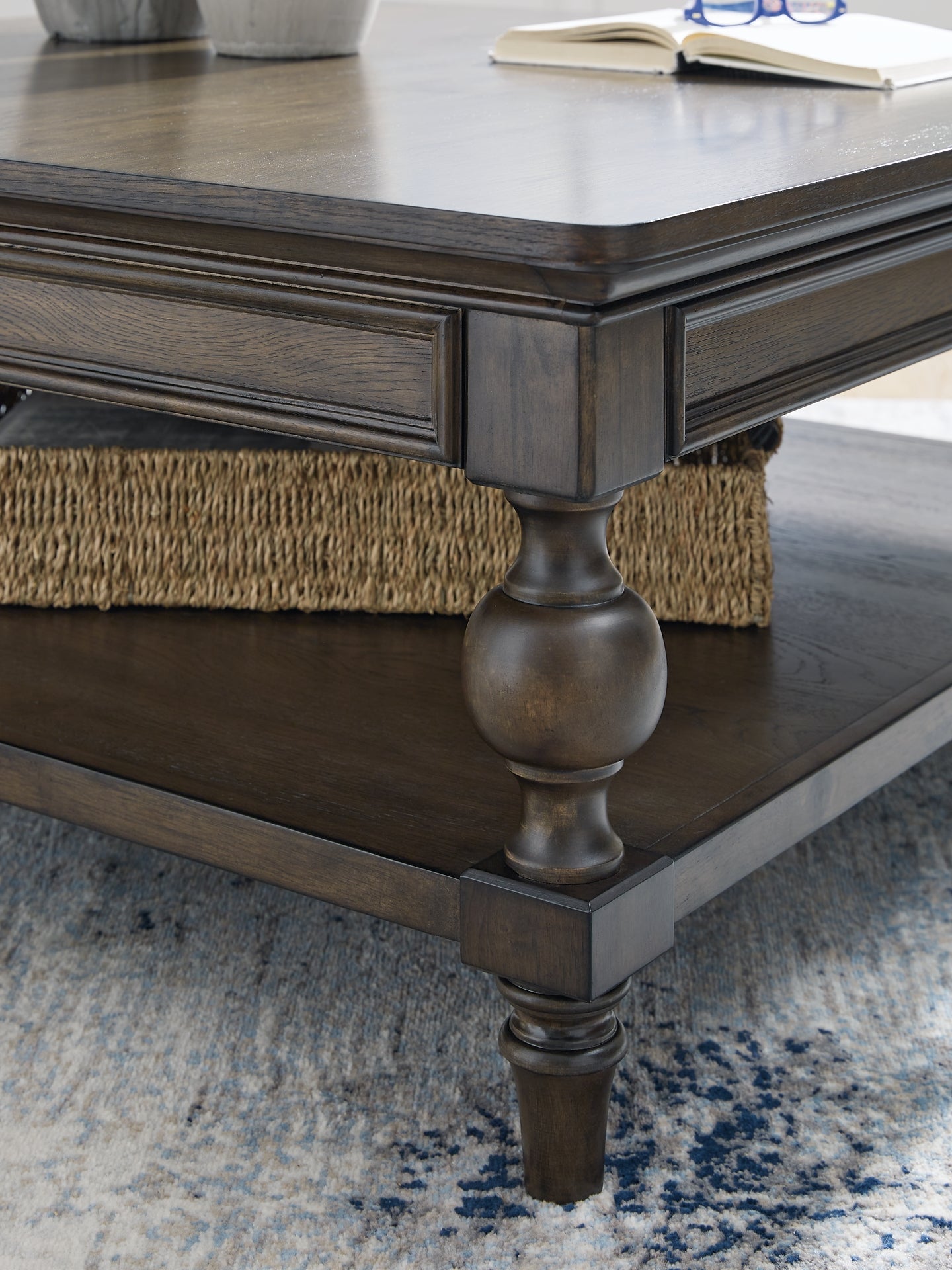 Veramond Coffee Table - Dark Brown