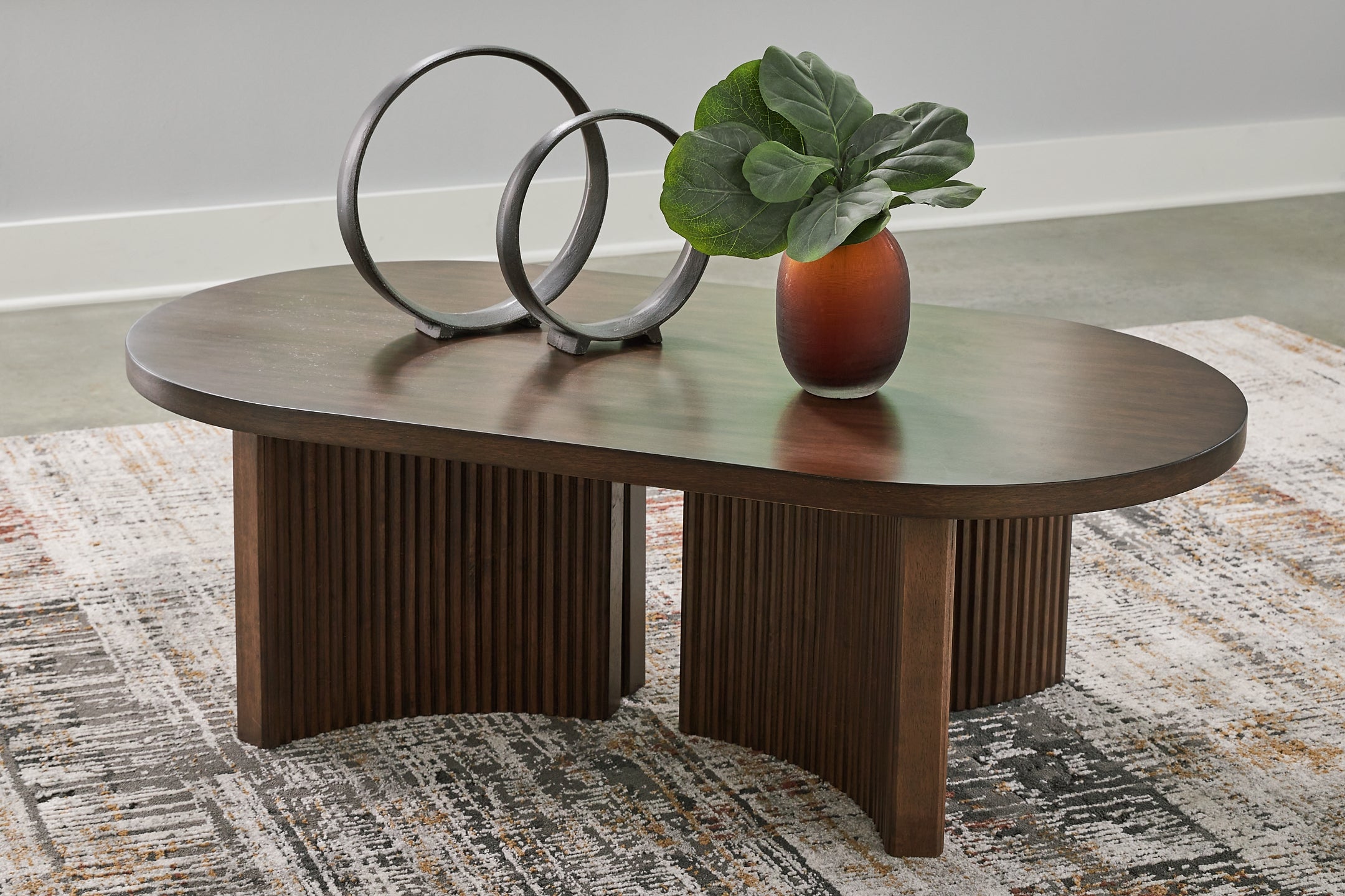 Korestone Coffee Table - Dark Brown