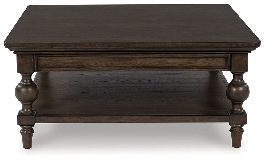 Veramond Coffee Table - Dark Brown