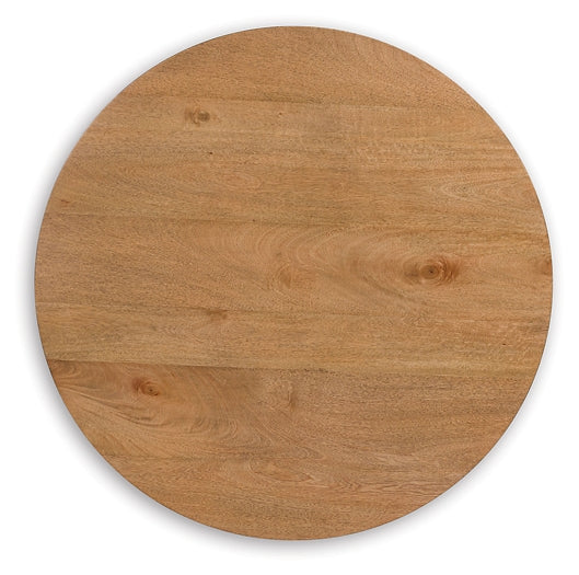 Kristiland End Table - Light Brown