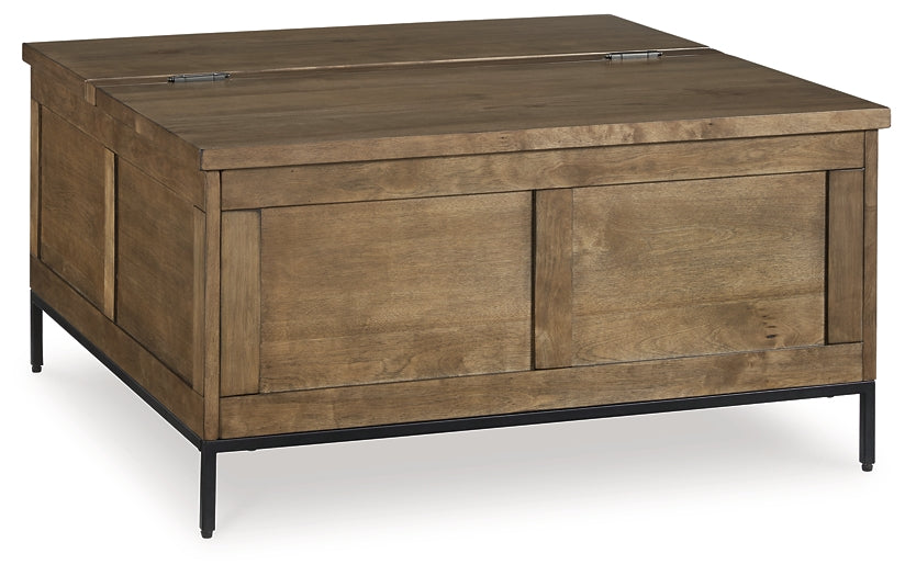 Torlanta Lift Top Coffee Table - Brown
