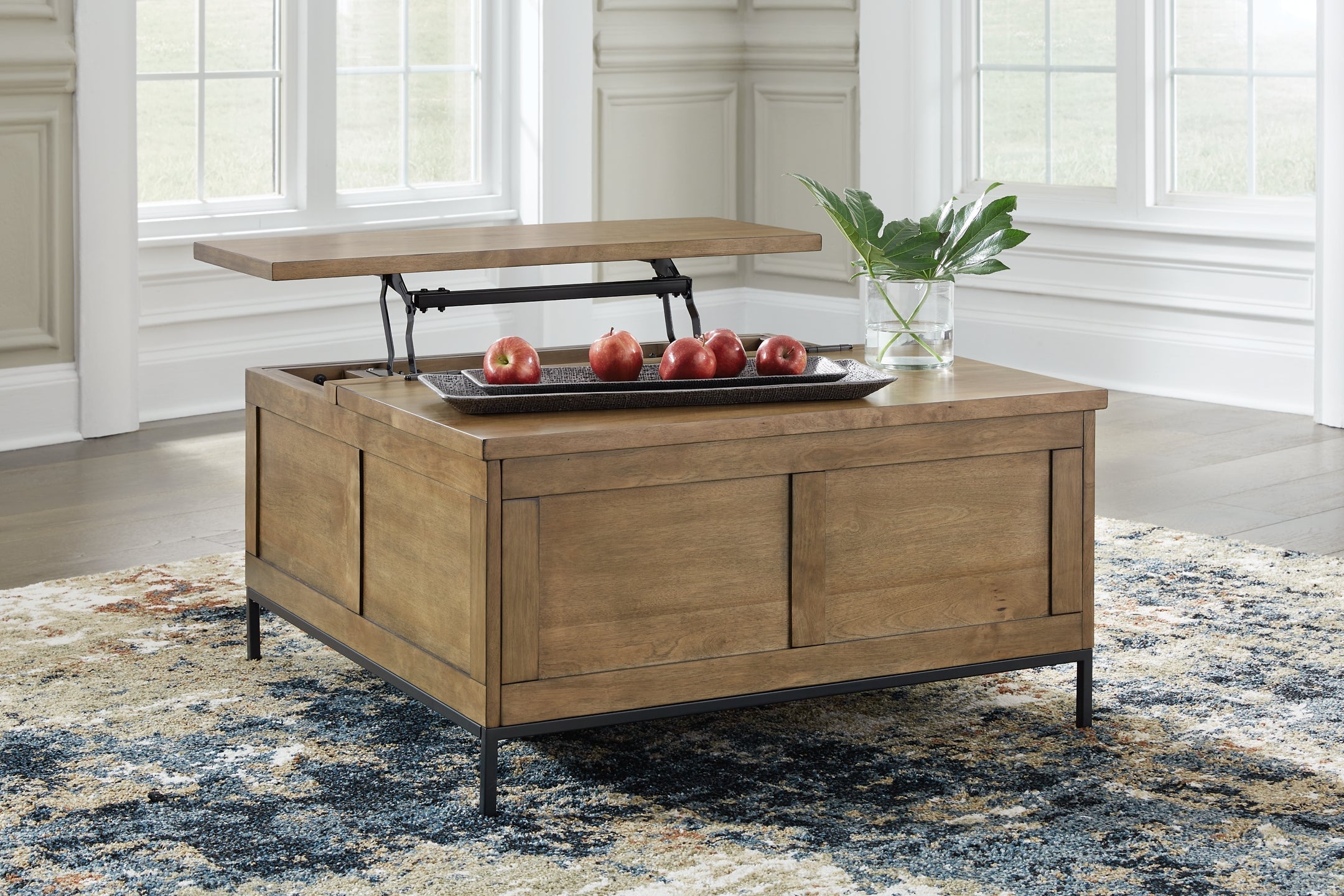 Torlanta Lift Top Coffee Table - Brown