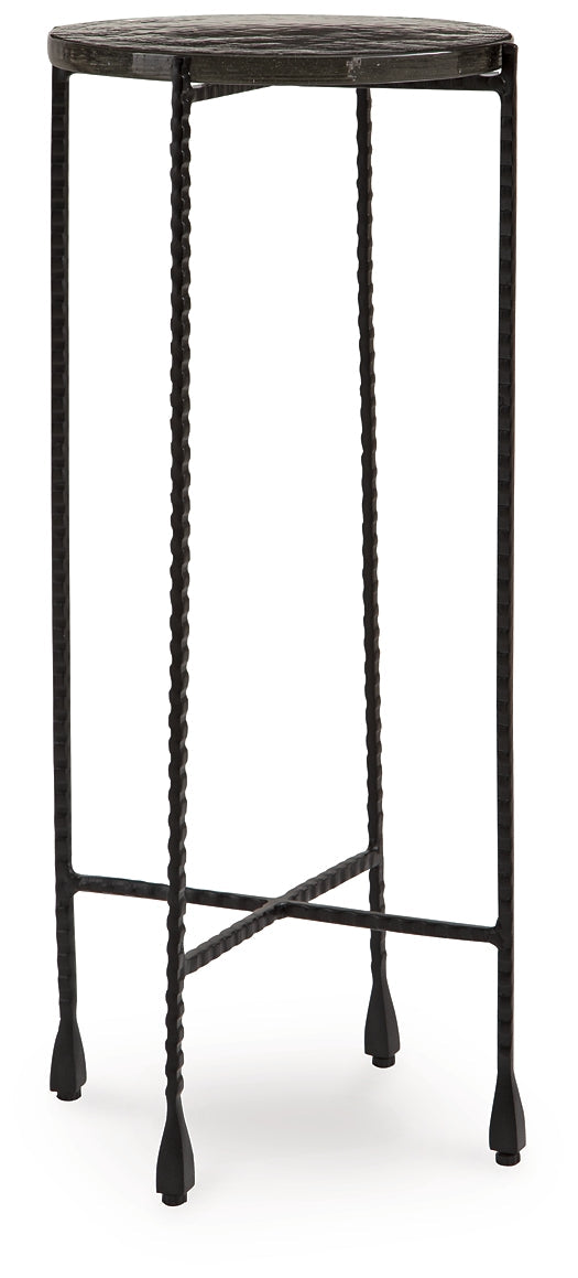 Newgoren Accent Table - Clear/Black