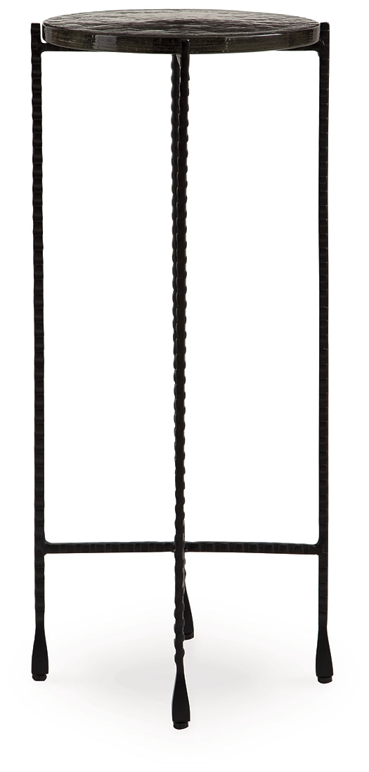 Newgoren Accent Table - Clear/Black