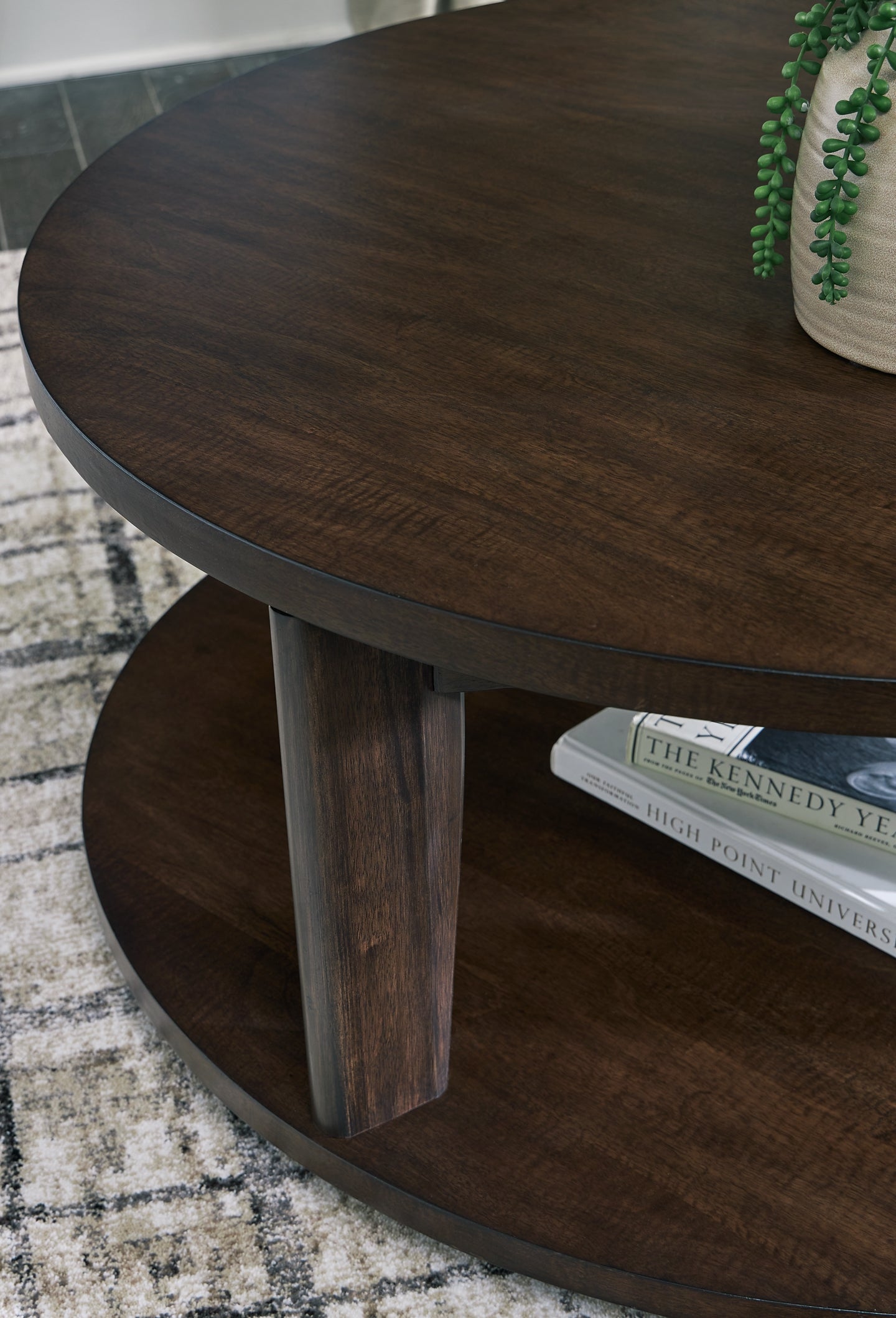 Korestone 2 Coffee Table - Dark Brown