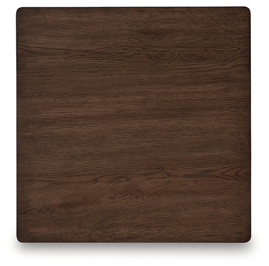 Hannodream End Table - Warm Brown