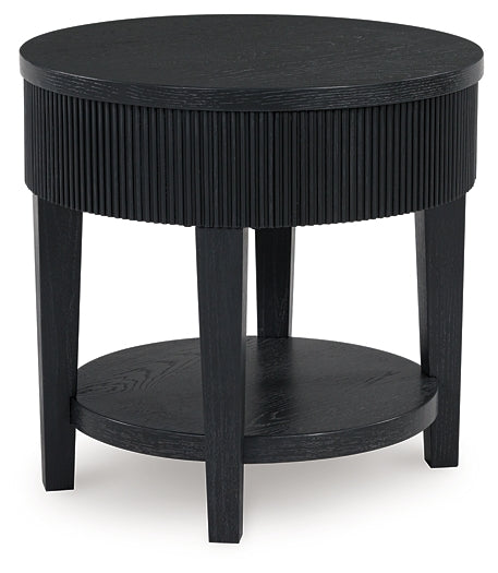 Marstream End Table - Black
