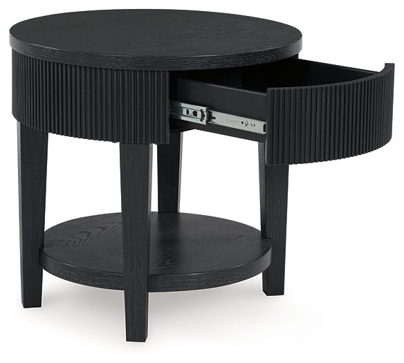 Marstream End Table - Black